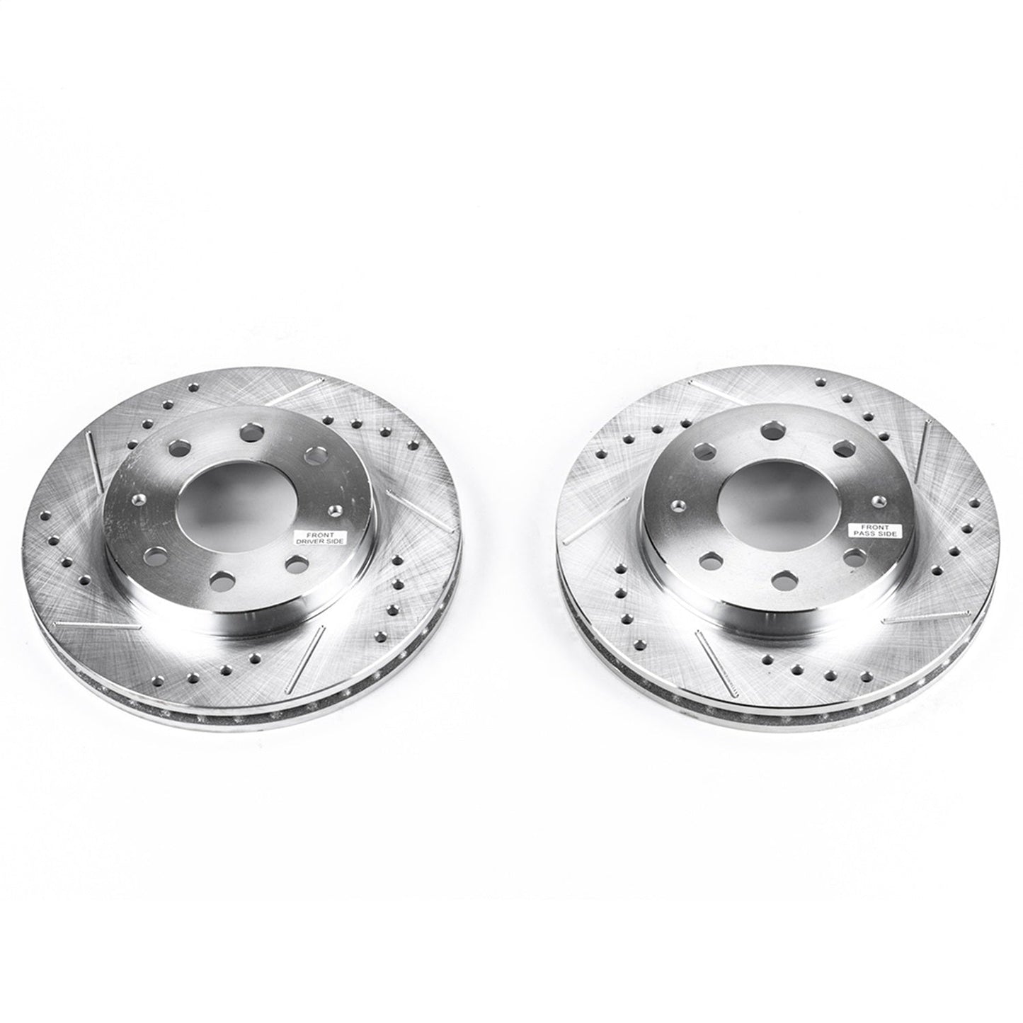PowerStop Front Evolution Drilled & Slotted Rotors - Pair | (JBR722XPR)