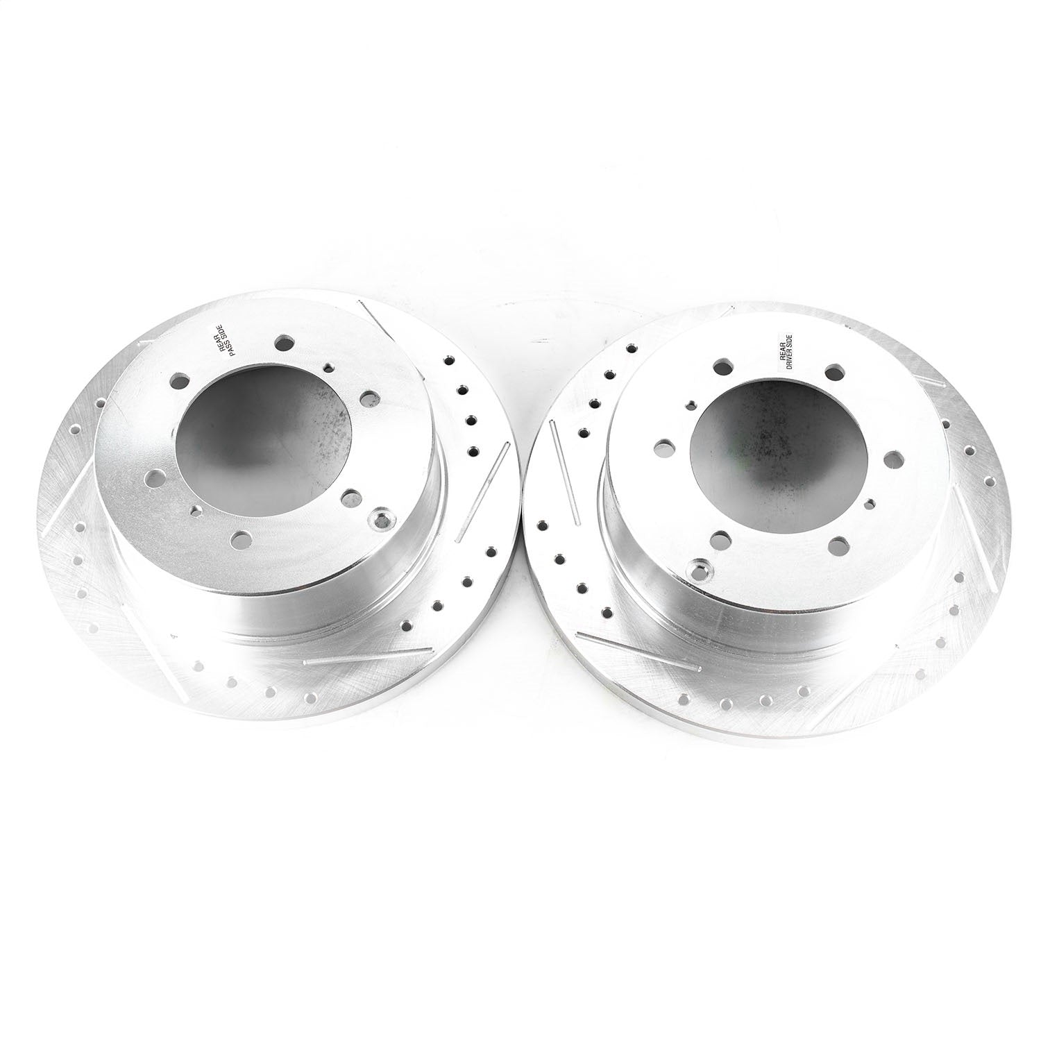 PowerStop Drilled & Slotted Rear Rotors | Mitsubishi Montero (92-00) (JBR724XPR)