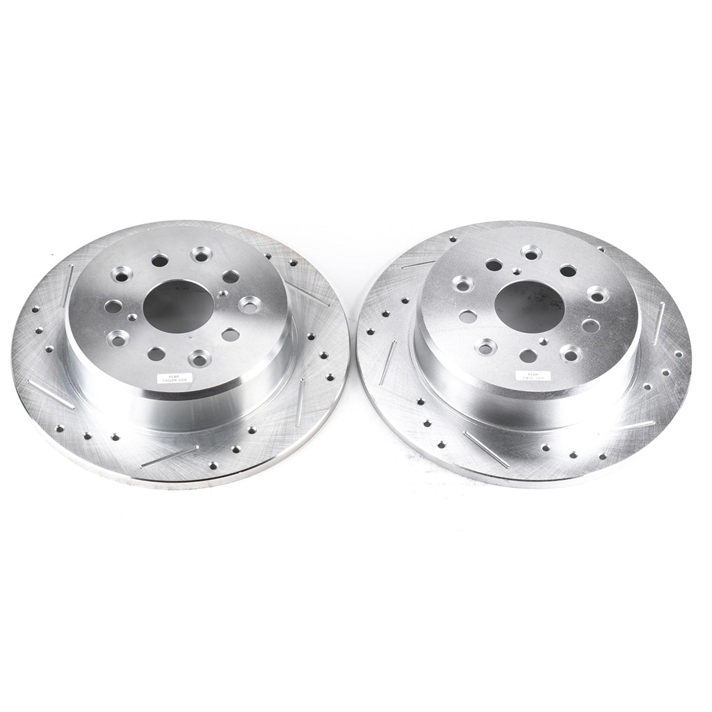PowerStop Rear Evolution Drilled & Slotted Rotors | Lexus GS300 (98-05) (JBR739XPR)