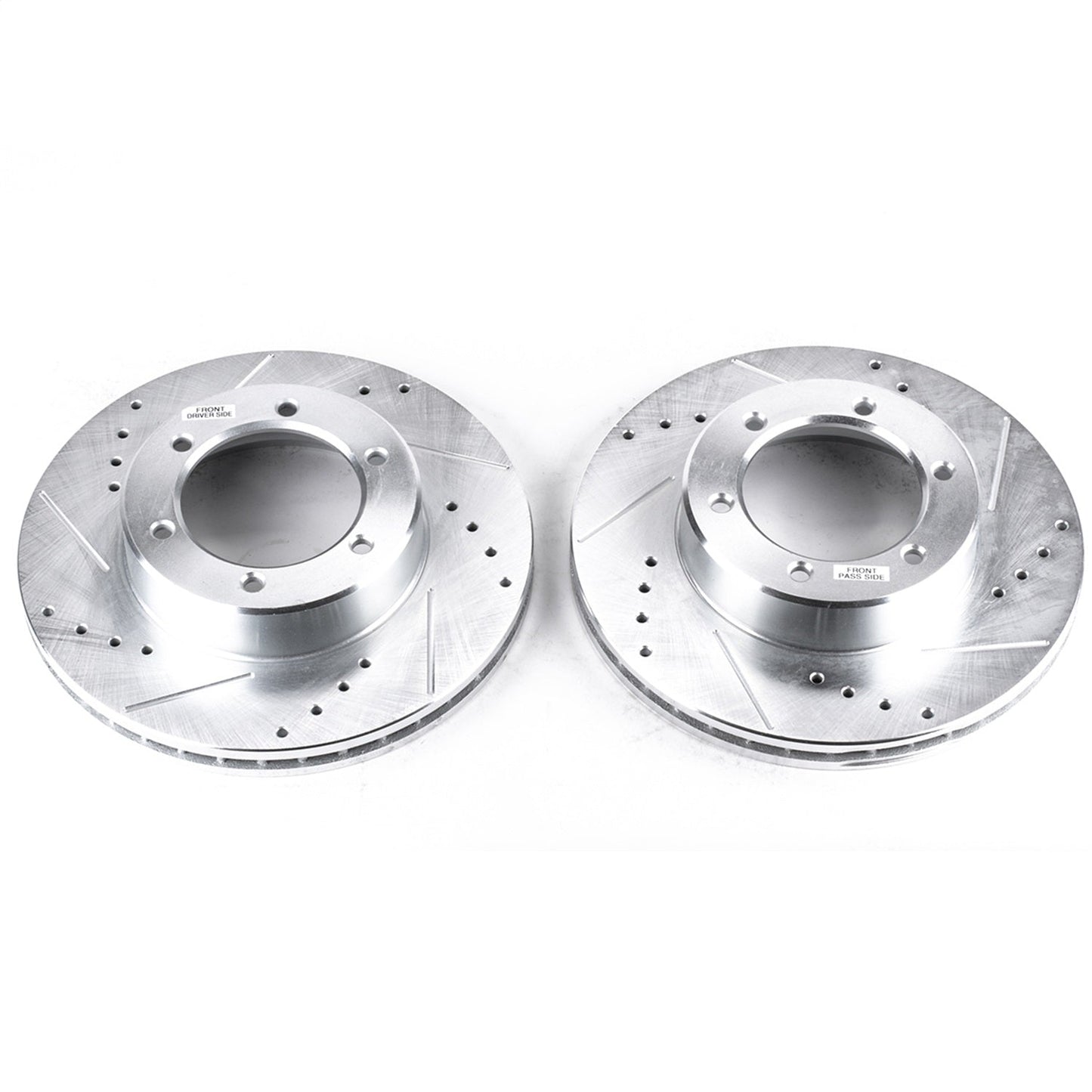 PowerStop Front Evolution Drilled & Slotted Rotors - Pair | Toyota 4Runner (91-96) (JBR740XPR)