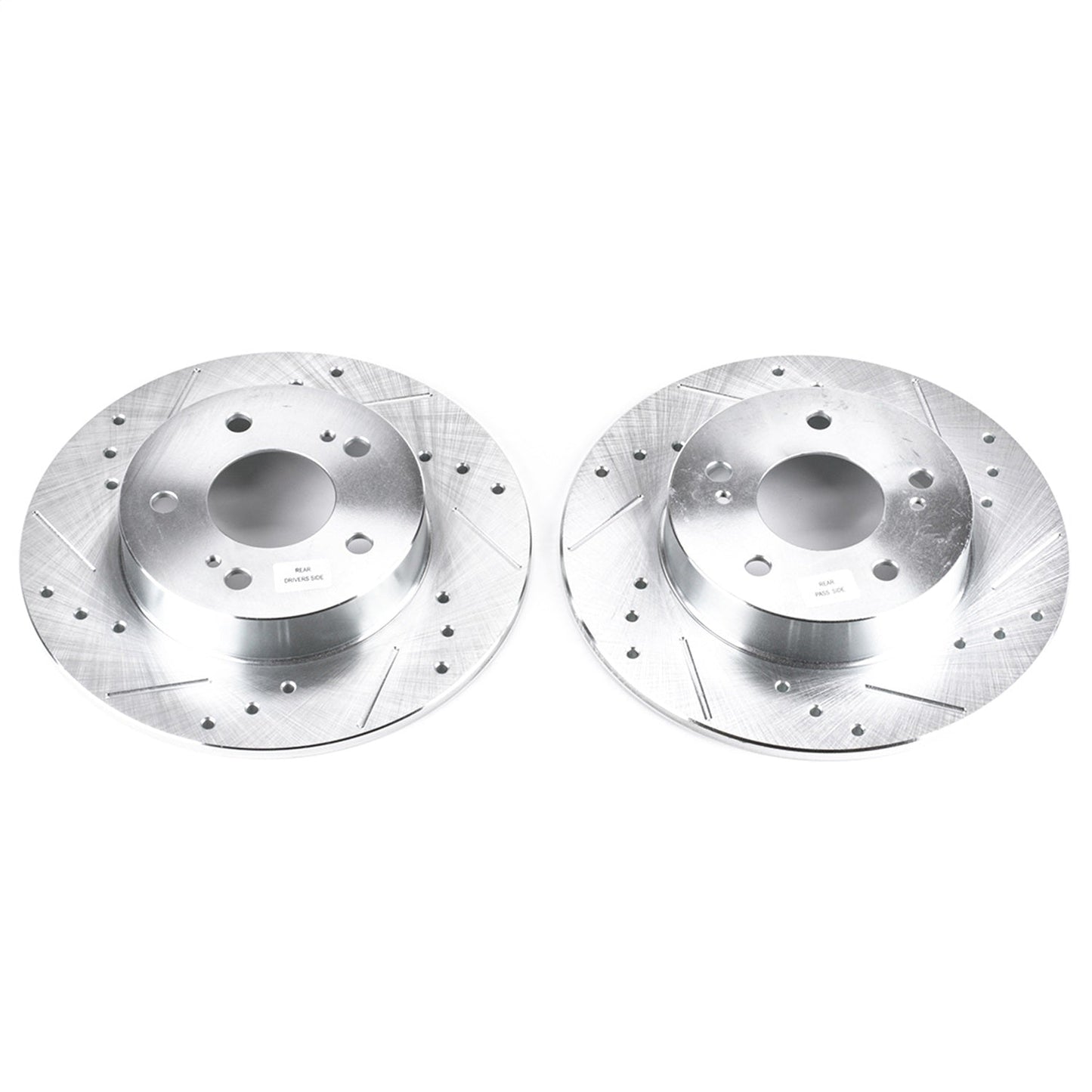 PowerStop Drilled & Slotted Rear Rotors | Infiniti I30 (96-01) (JBR752XPR)