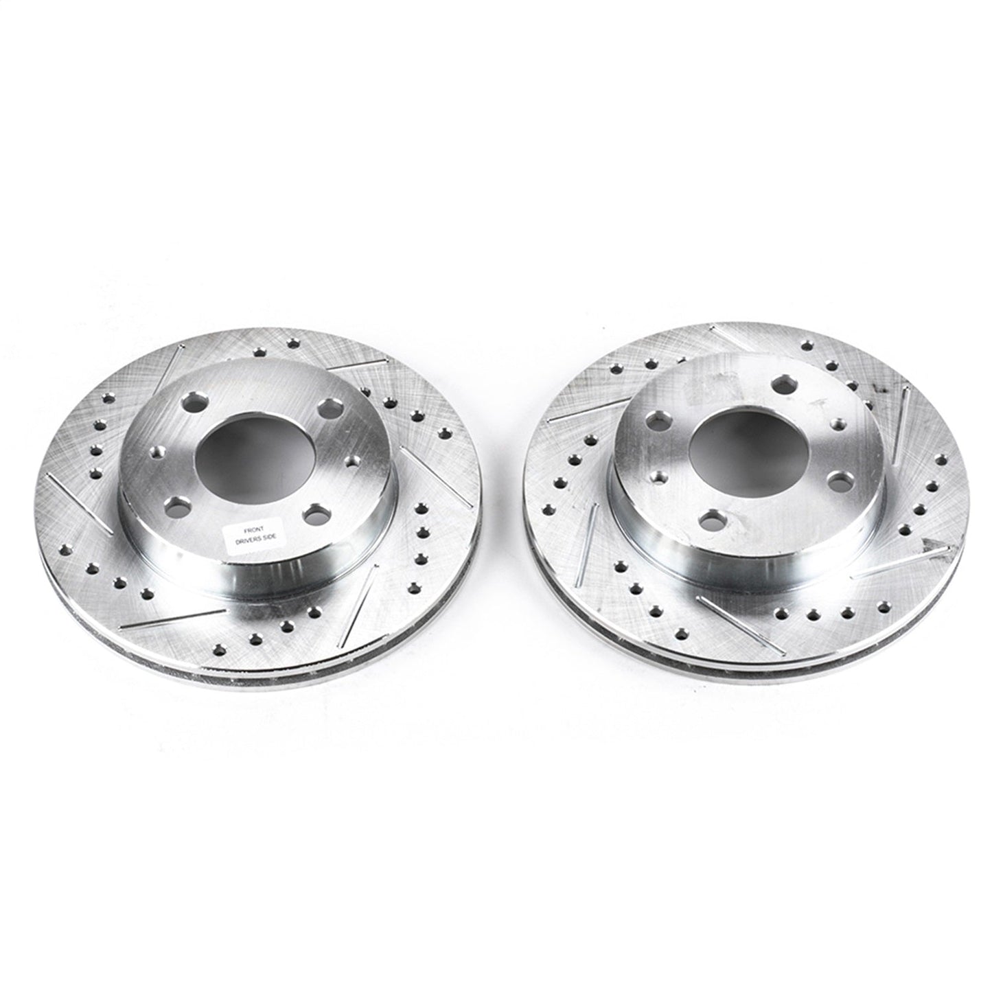PowerStop Drilled & Slotted Front Rotors | Nissan 200SX (95-98) (JBR753XPR)