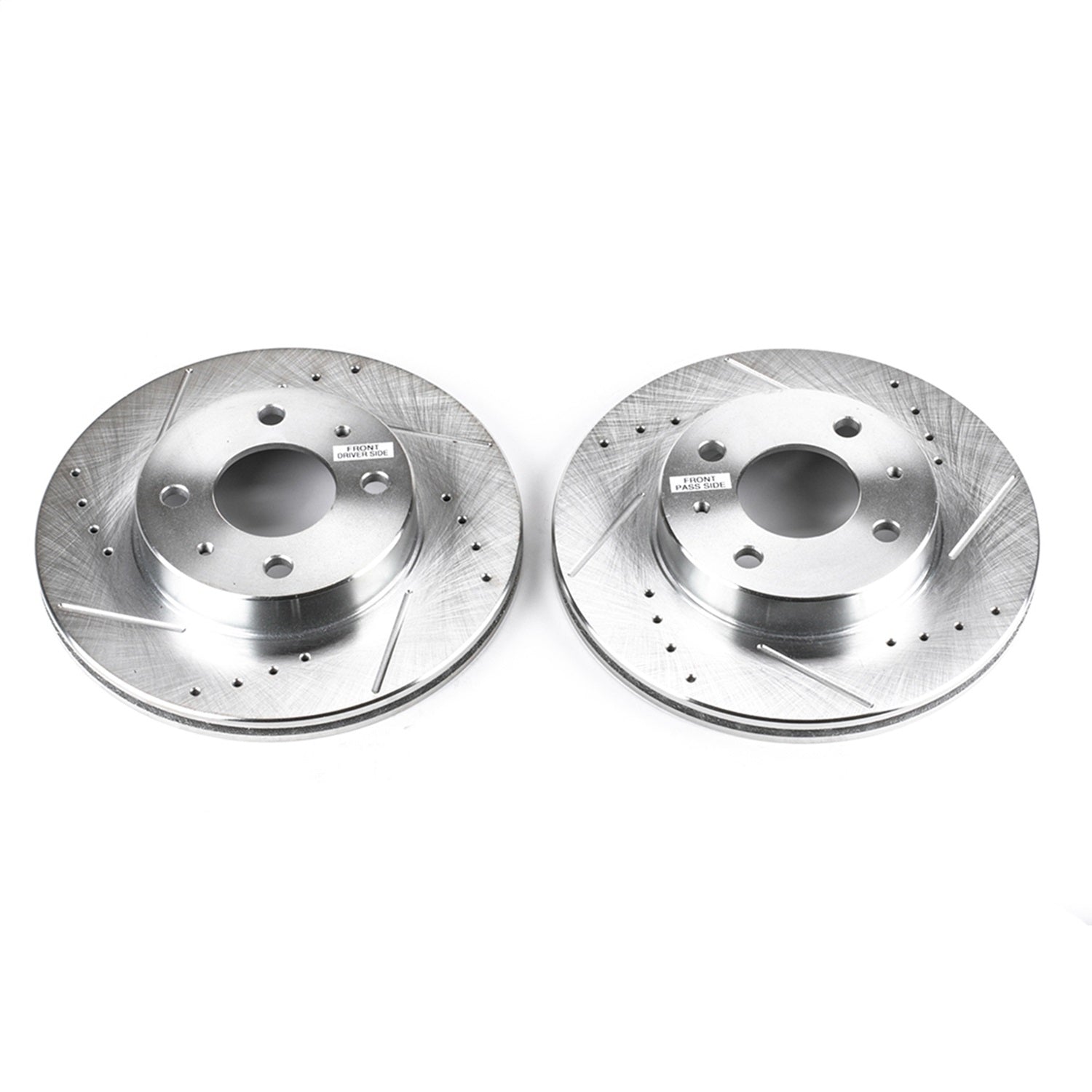 PowerStop Front Evolution Drilled & Slotted Rotors | Nissan 200SX (95-98) (JBR754XPR)