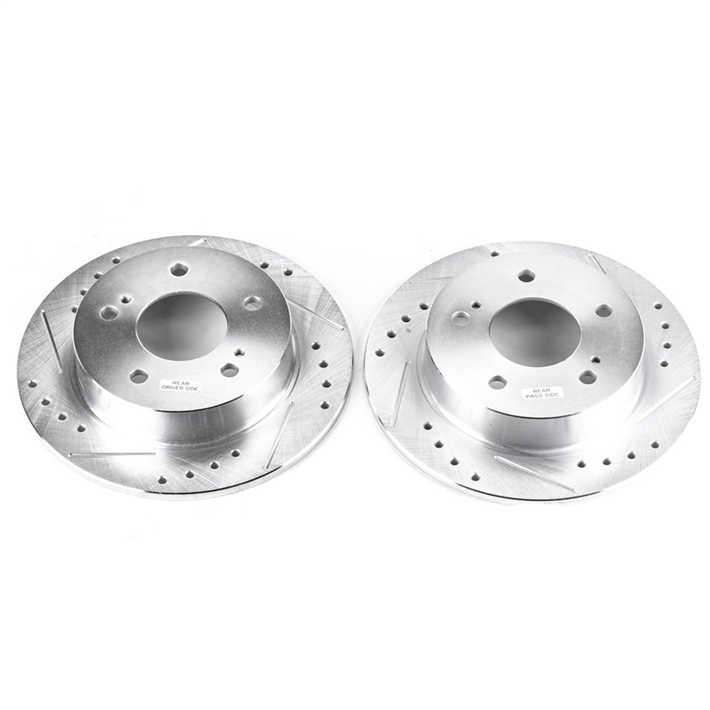 PowerStop Rear Drilled & Slotted Rotors | Nissan 240SX (94-98) (JBR755XPR)