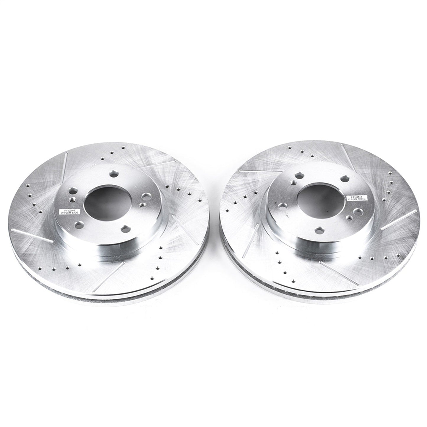 PowerStop Drilled & Slotted Front Rotors | Infiniti Q45 (97-01) (JBR758XPR)