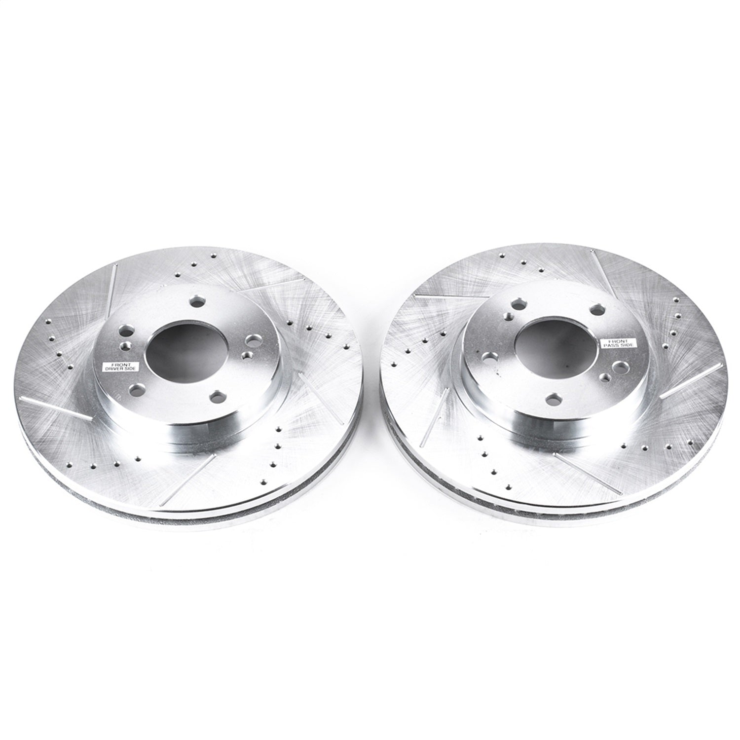 PowerStop Drilled & Slotted Front Rotors | Infiniti Q45 (97-01) (JBR758XPR)
