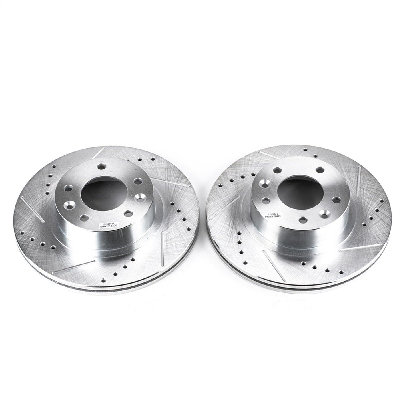 PowerStop Drilled & Slotted Front Rotors | Mazda RX-7 (93-95) (JBR760XPR)