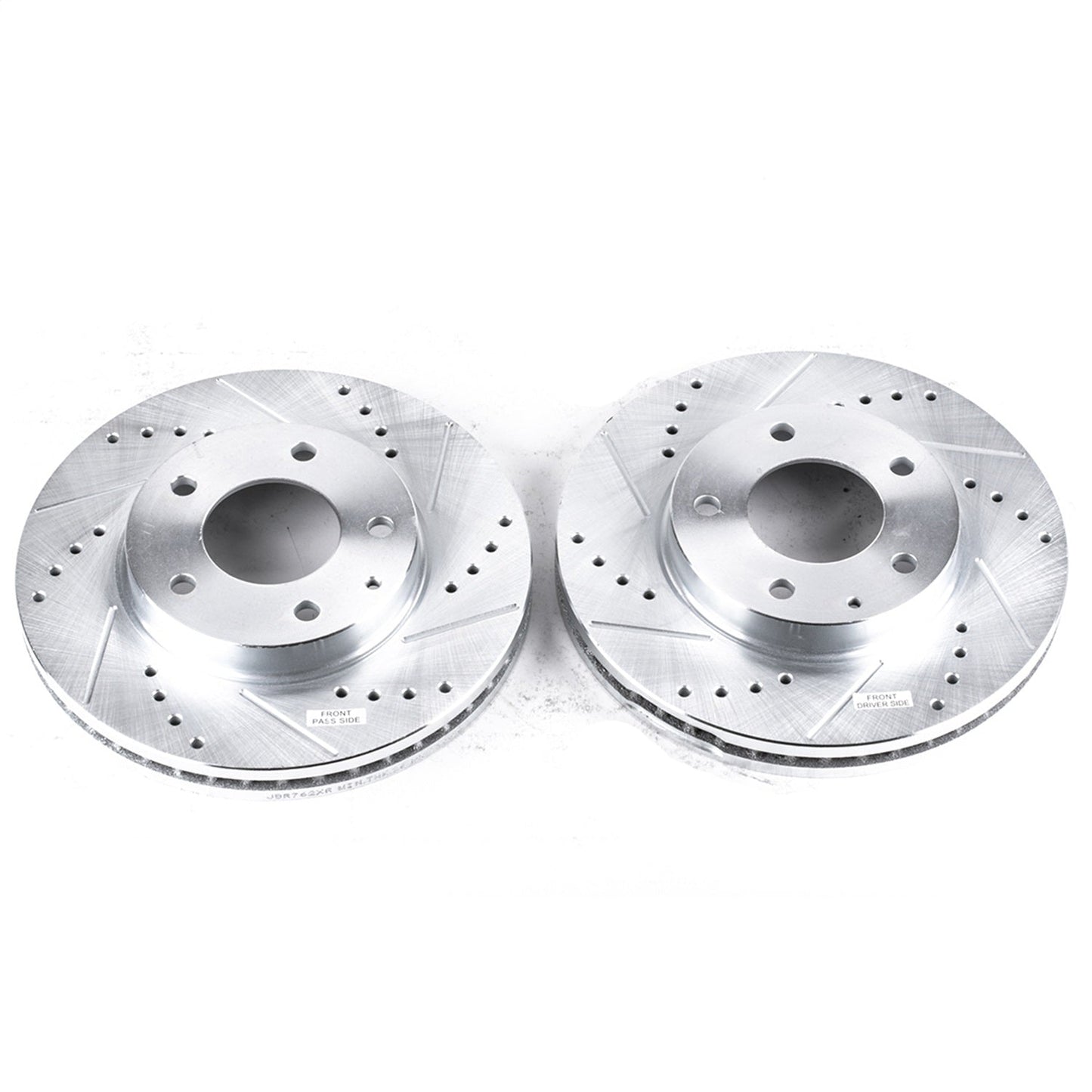 PowerStop Drilled & Slotted Front Rotors | Mazda Millenia (95-00) (JBR762XPR)