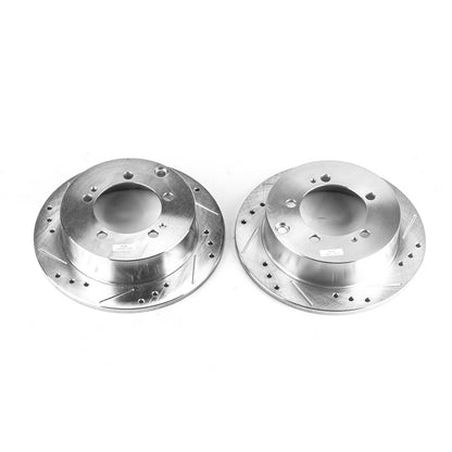 PowerStop Rear Evolution Drilled & Slotted Rotors | Chrysler Sebring (95-05) (JBR772XPR)