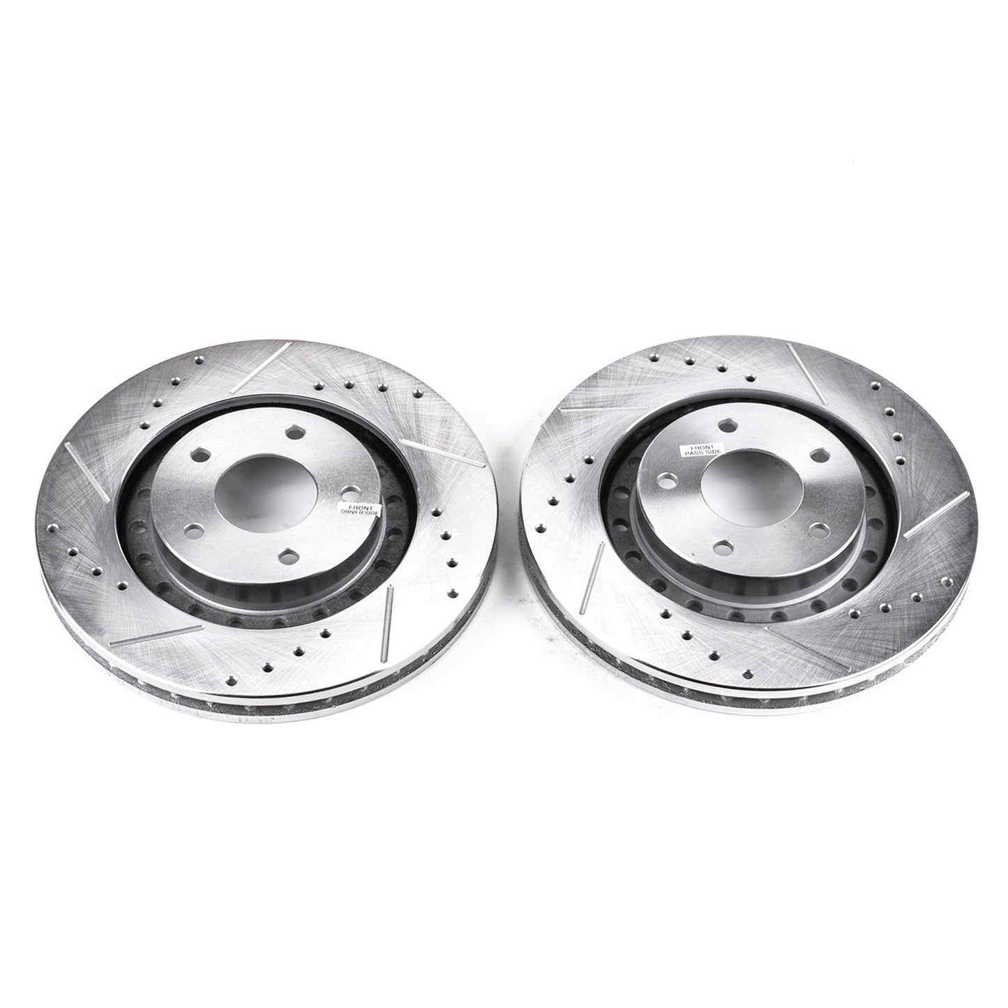 PowerStop Drilled & Slotted Front Rotors | Dodge Stealth (94-96) (JBR785XPR)