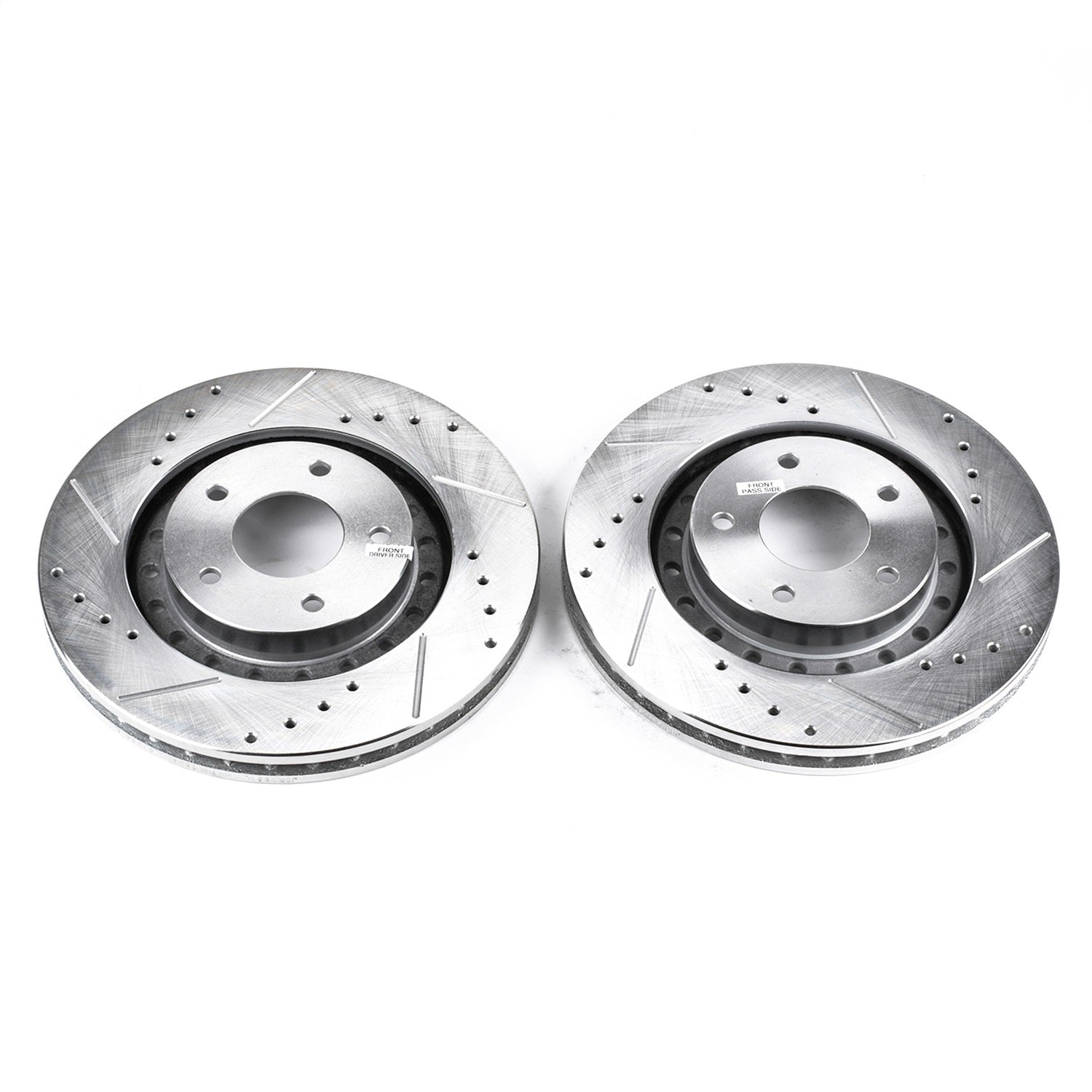 PowerStop Drilled & Slotted Front Rotors | Dodge Stealth (94-96) (JBR785XPR)