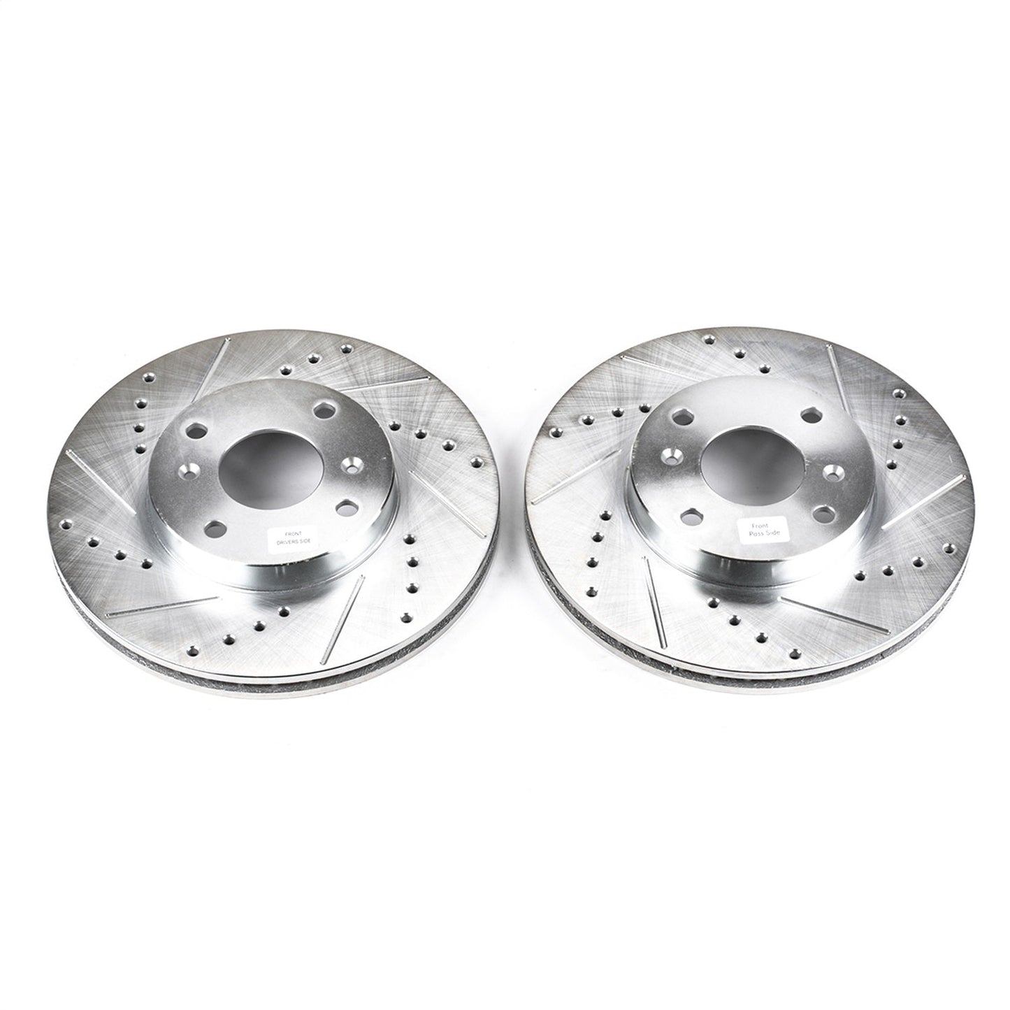 PowerStop Front Evolution Drilled & Slotted Rotors - Pair | Acura CL (98-99) (JBR795XPR)