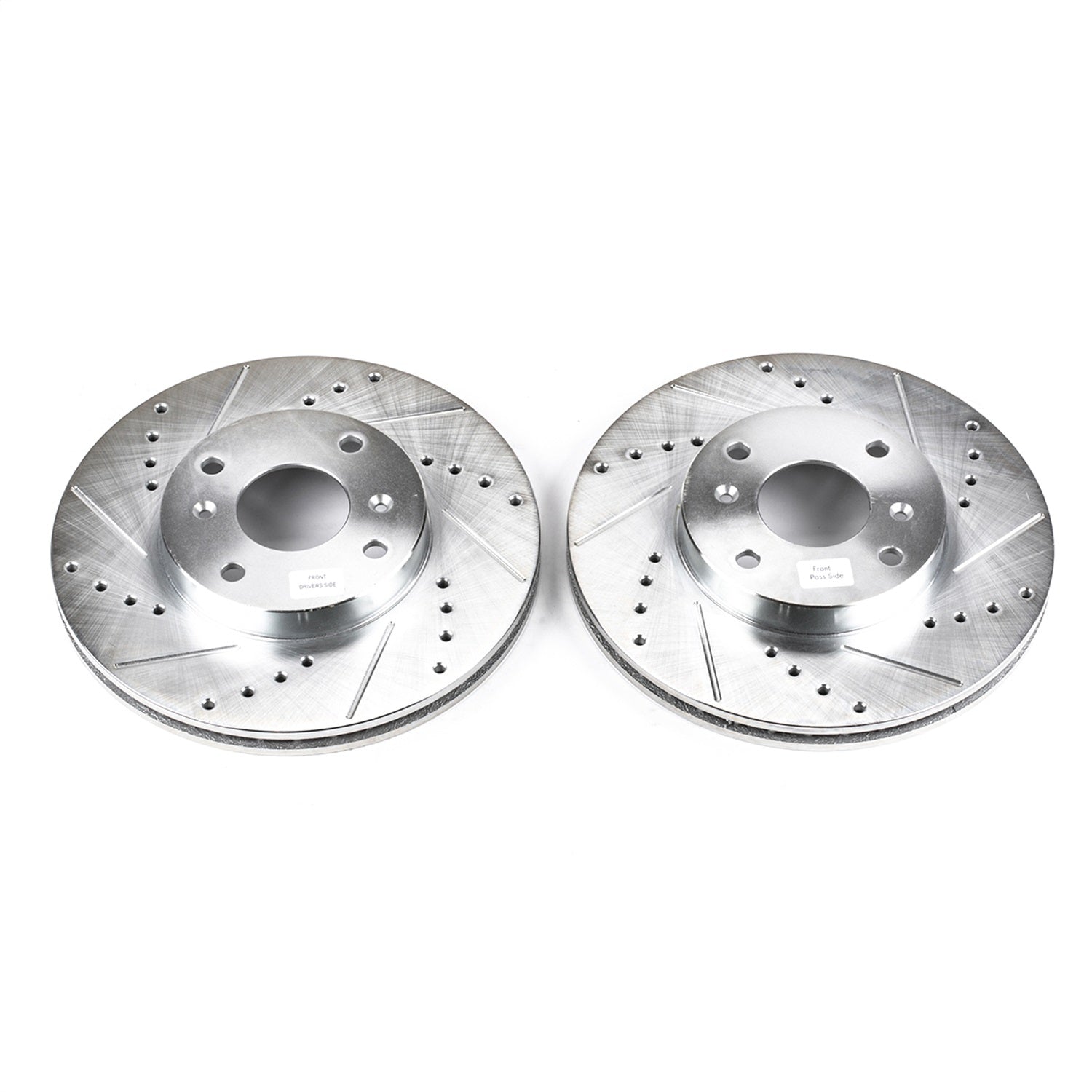 PowerStop Front Evolution Drilled & Slotted Rotors - Pair | Acura CL (98-99) (JBR795XPR)