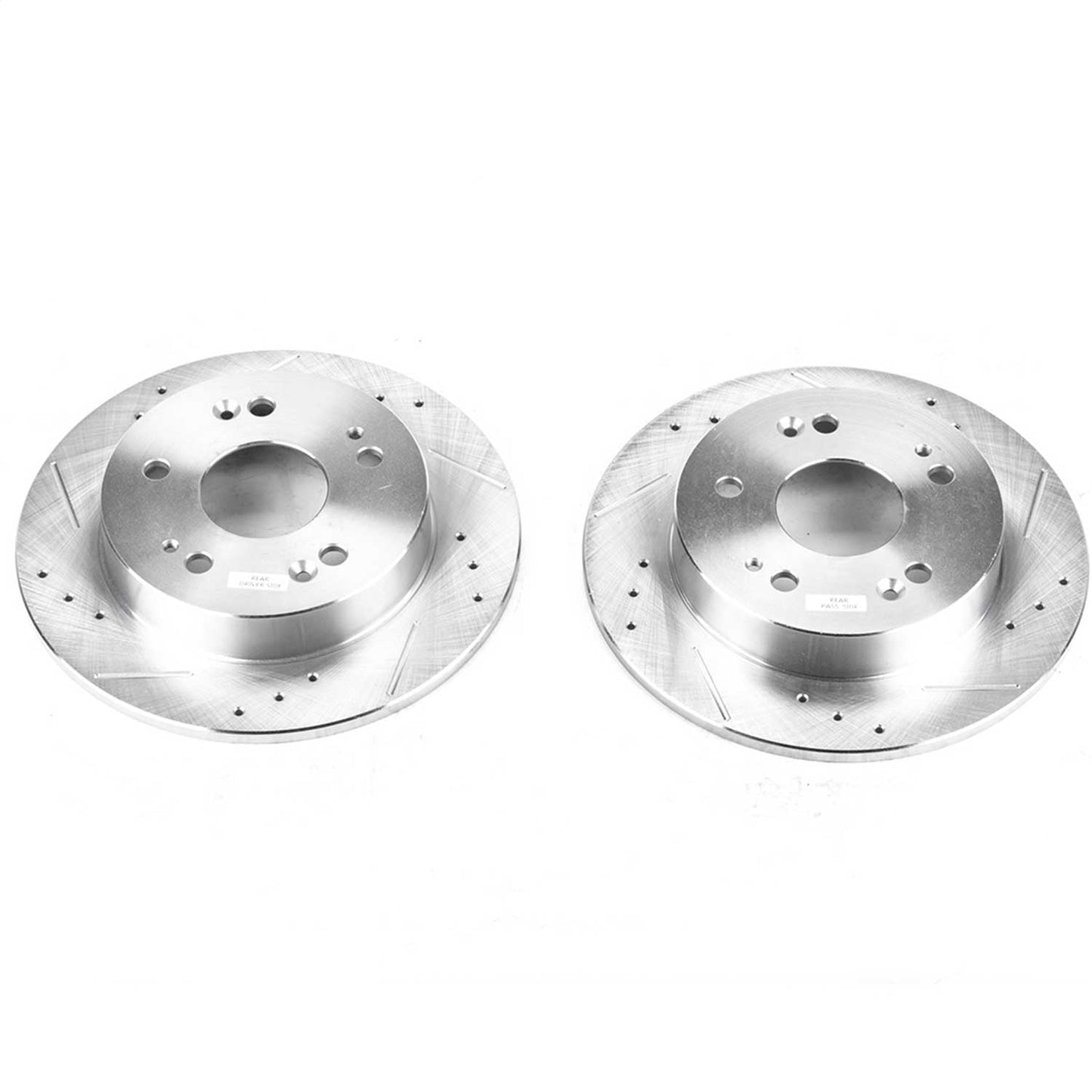 PowerStop Rear Evolution Drilled & Slotted Rotors | Acura ILX (13-15) (JBR798XPR)