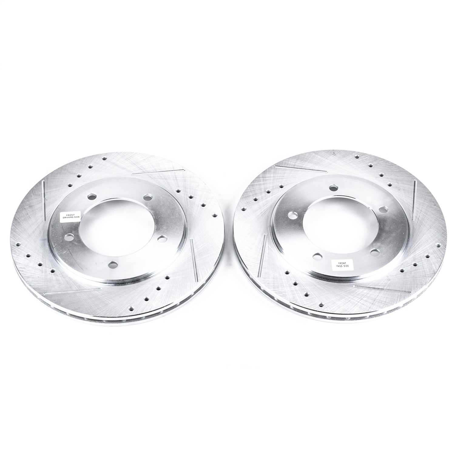 PowerStop Drilled & Slotted Front Rotors | Suzuki Grand Vitara (00-05) (JBR904XPR)