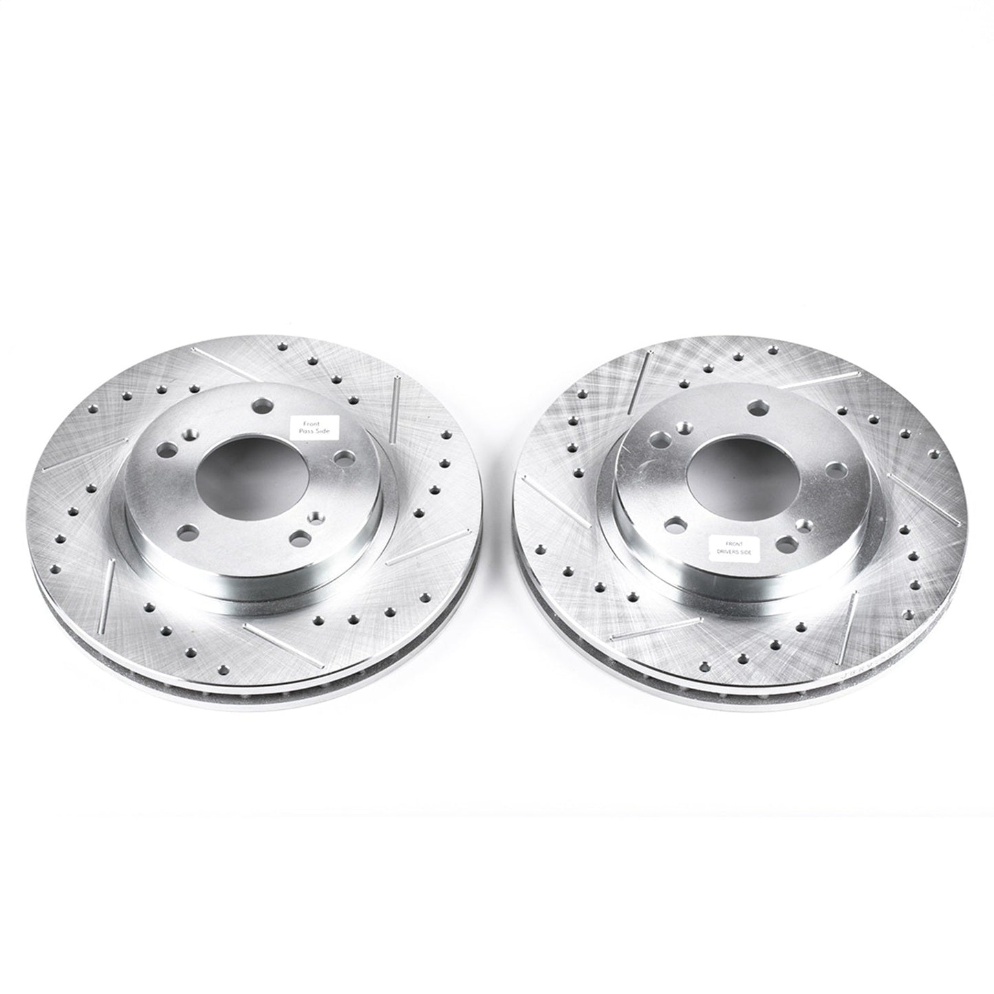 PowerStop Drilled & Slotted Front Rotors | Infiniti I30 (00-01) (JBR918XPR)