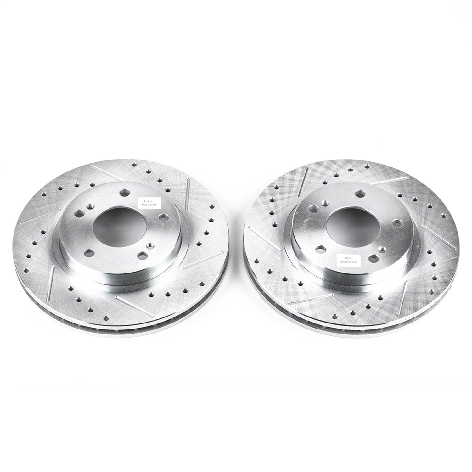 PowerStop Drilled & Slotted Front Rotors | Infiniti I30 (00-01) (JBR918XPR)