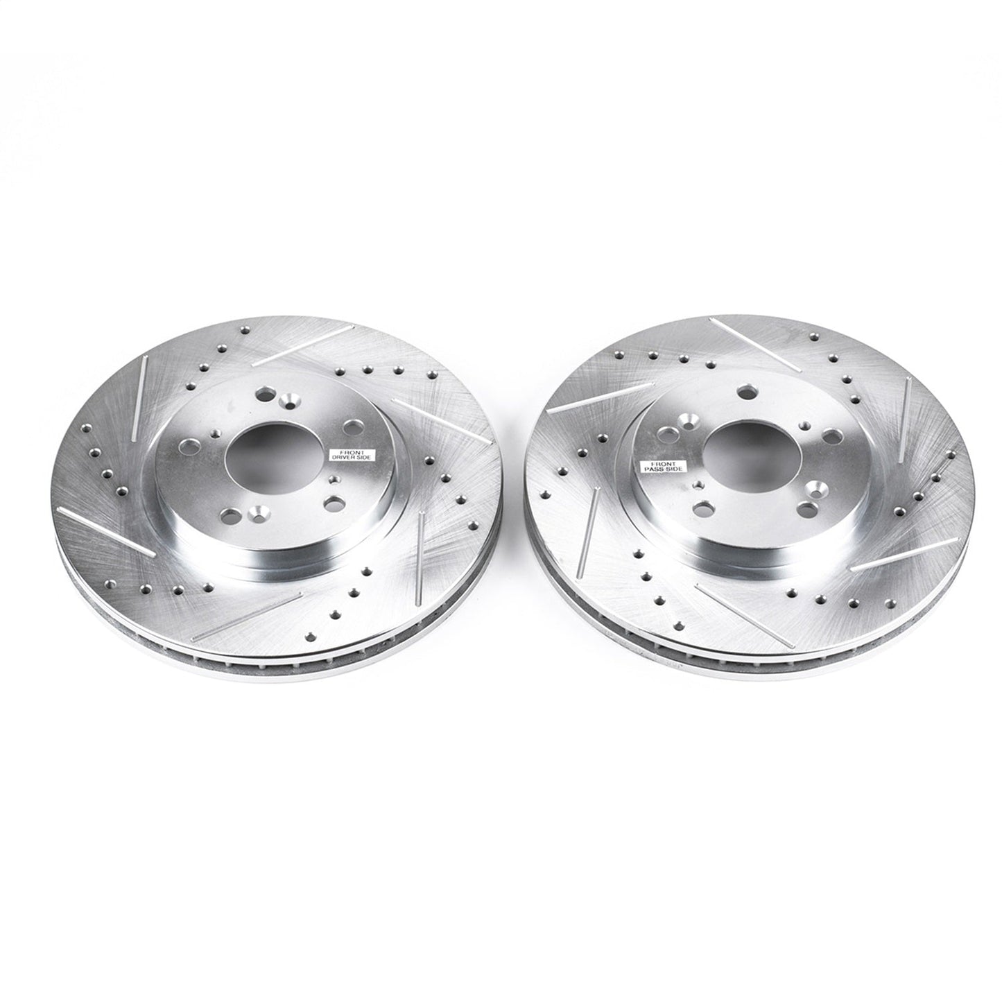 PowerStop Drilled & Slotted Front Rotors | Acura CL (01-03) (JBR923XPR)