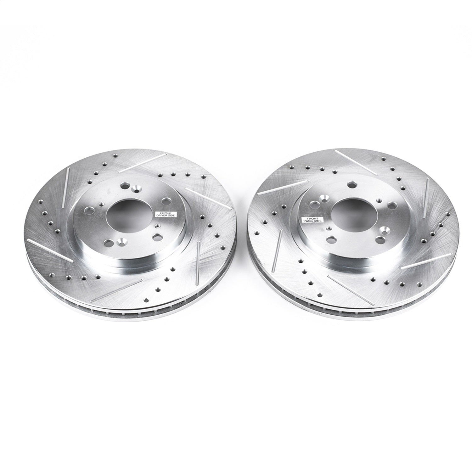 PowerStop Drilled & Slotted Front Rotors | Acura CL (01-03) (JBR923XPR)