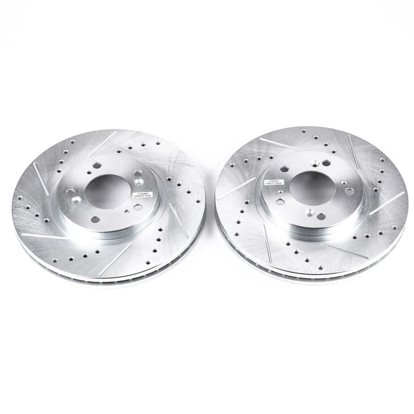 PowerStop Drilled & Slotted Front Rotors | Acura RL (99-04) (JBR927XPR)