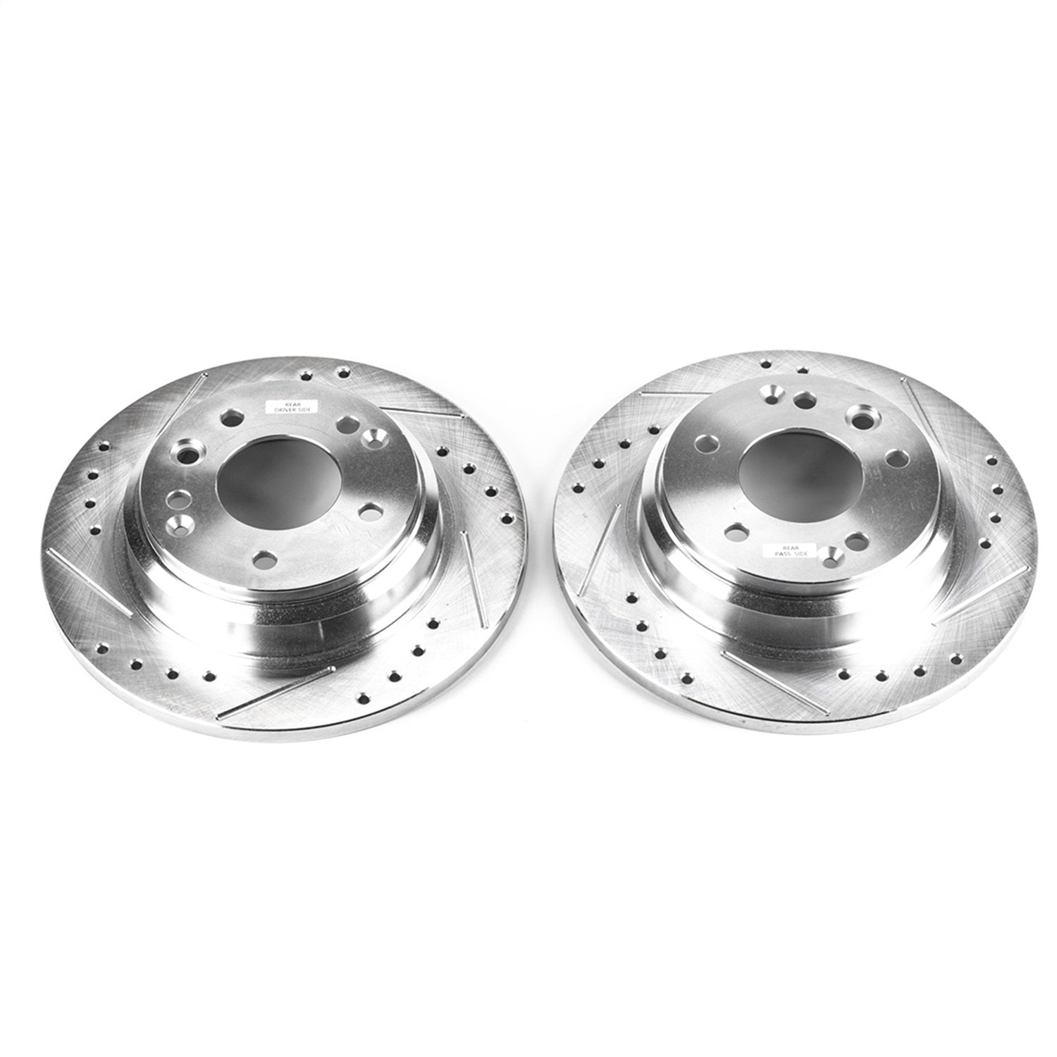 PowerStop Rear Drilled & Slotted Rotors | Acura RL (99-01) (JBR929XPR)