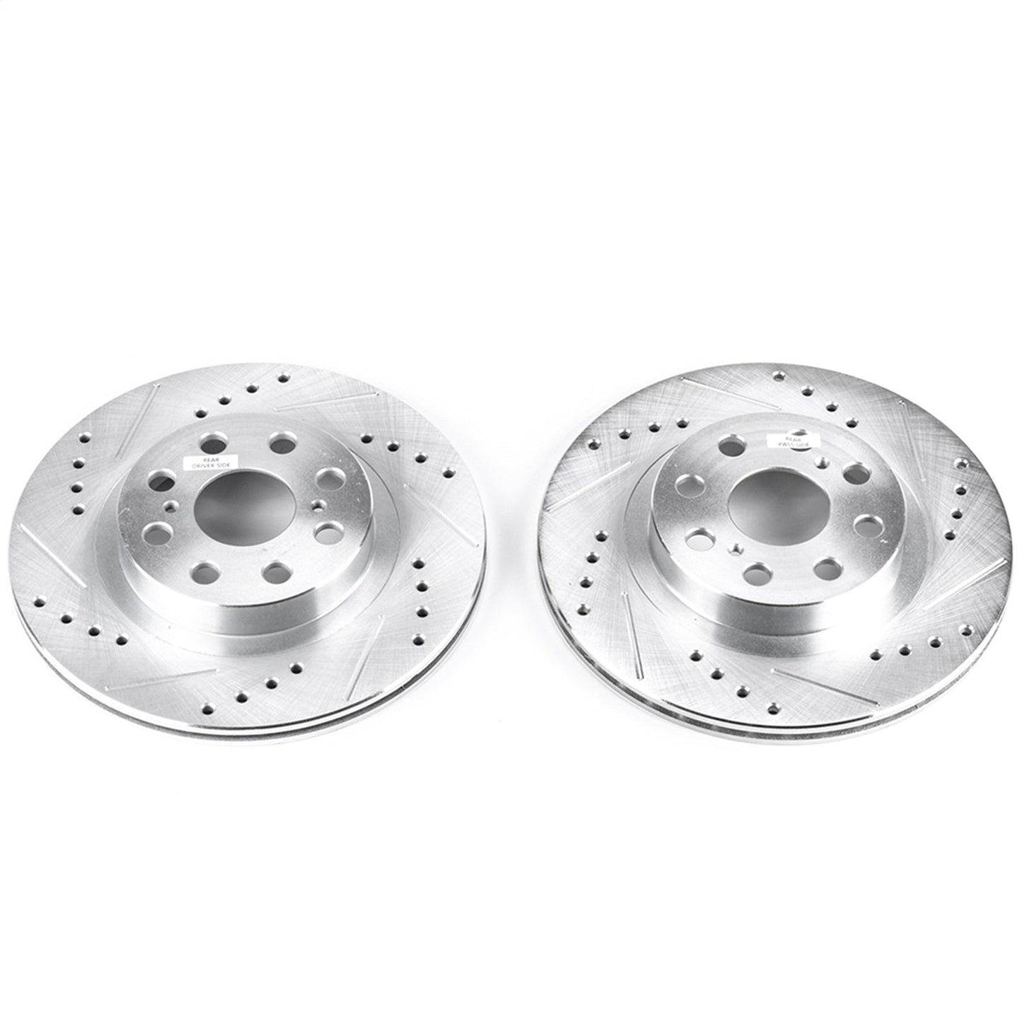 PowerStop Rear Drilled & Slotted Rotors | Toyota MR2 Spyder (00-05) (JBR936XPR)