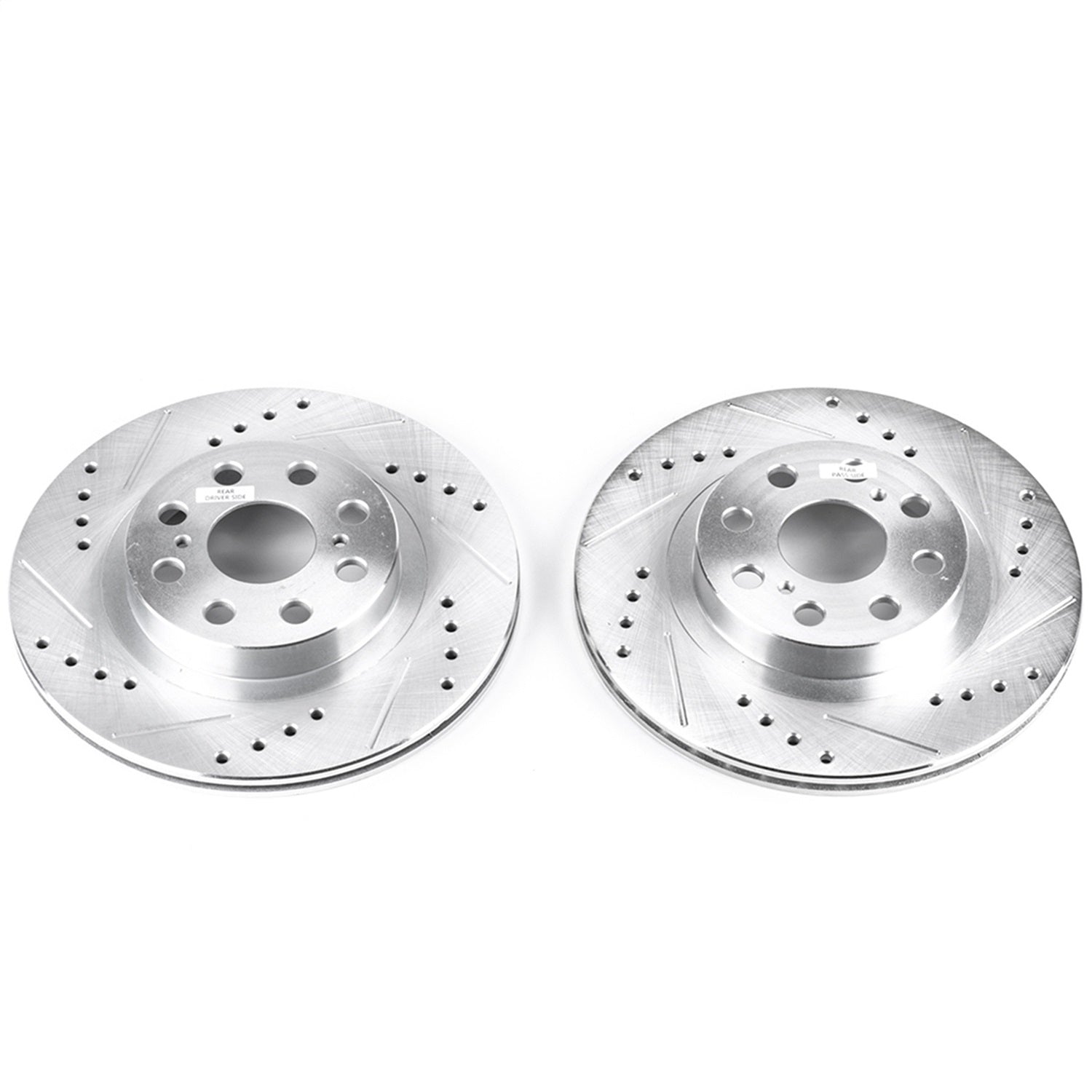 PowerStop Rear Drilled & Slotted Rotors | Toyota MR2 Spyder (00-05) (JBR936XPR)
