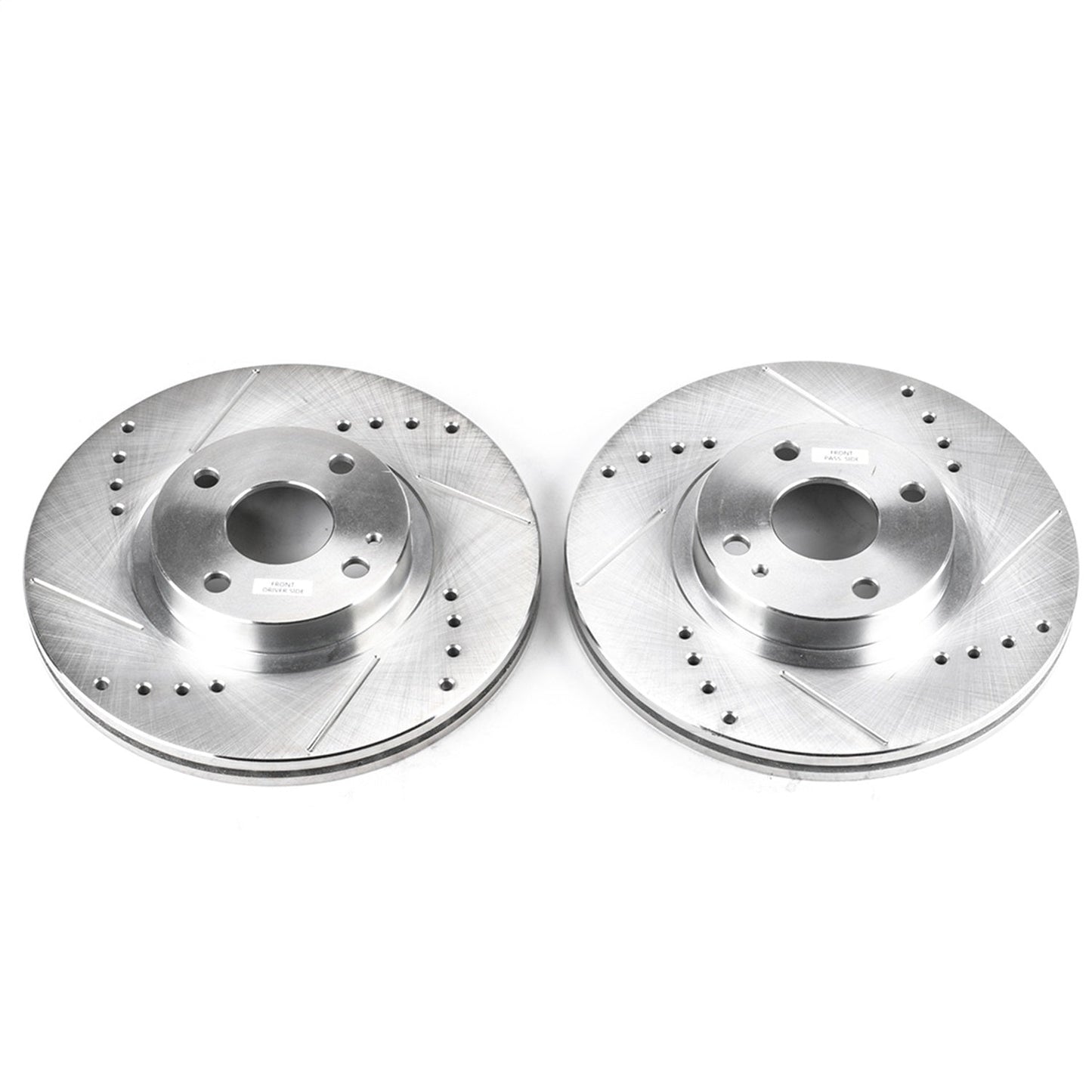 PowerStop Front Evolution Drilled & Slotted Rotors - Pair | Mazda Miata (01-05) (JBR950XPR)