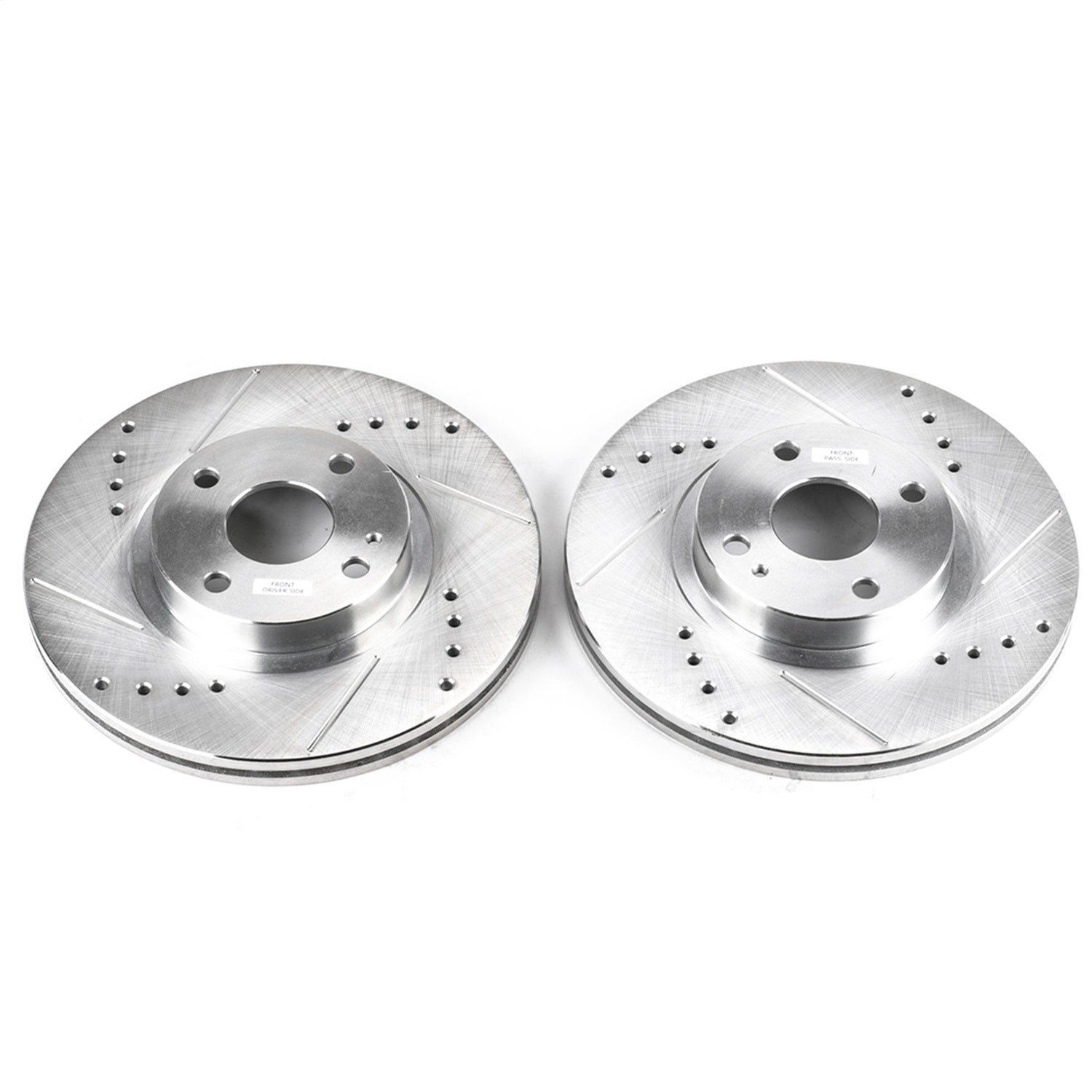 PowerStop Front Evolution Drilled & Slotted Rotors - Pair | Mazda Miata (01-05) (JBR950XPR)