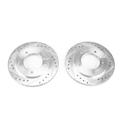PowerStop Front Evolution Drilled & Slotted Rotors | Chevrolet Tracker (99-04) (JBR955XPR)