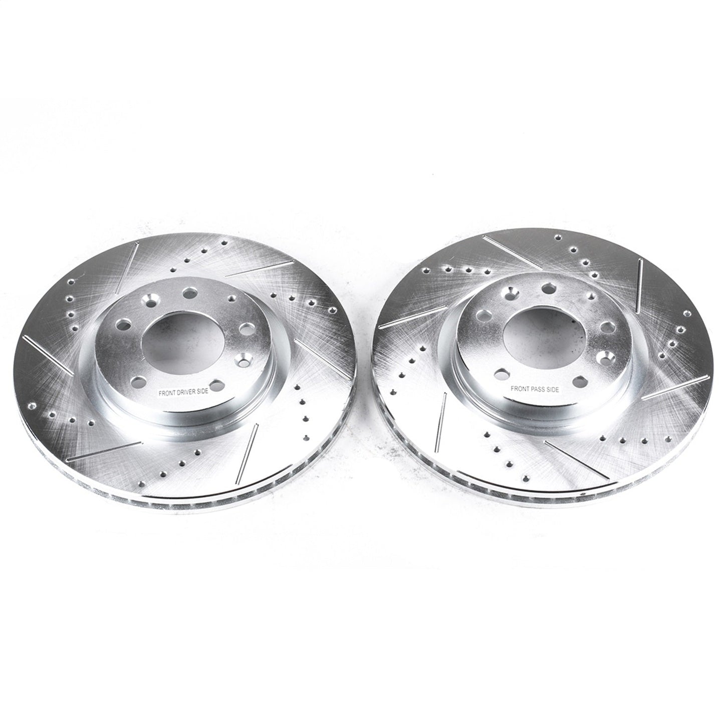 PowerStop Front Evolution Drilled & Slotted Rotors | Mazda RX-8 (04-08) (JBR967XPR)