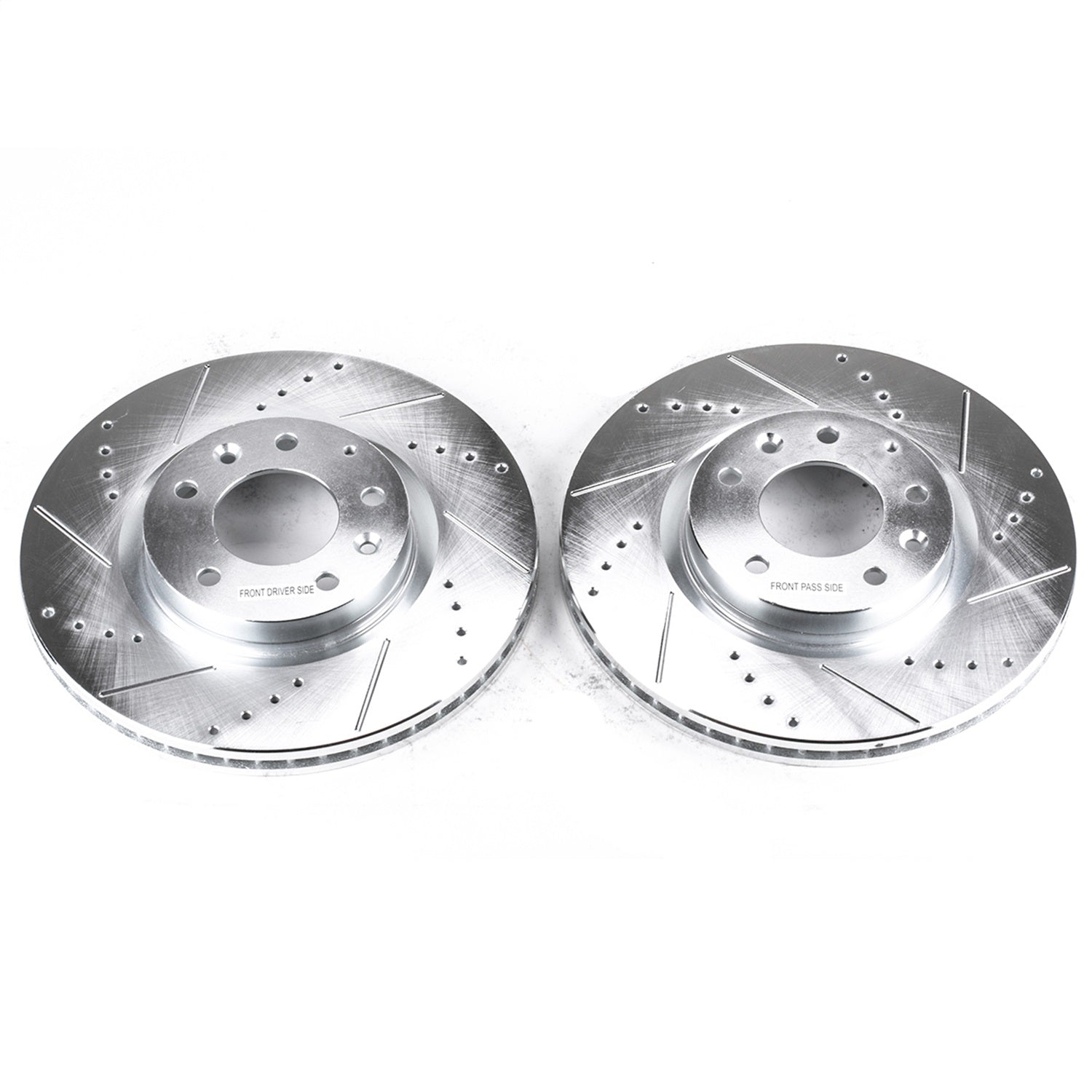 PowerStop Front Evolution Drilled & Slotted Rotors | Mazda RX-8 (04-08) (JBR967XPR)