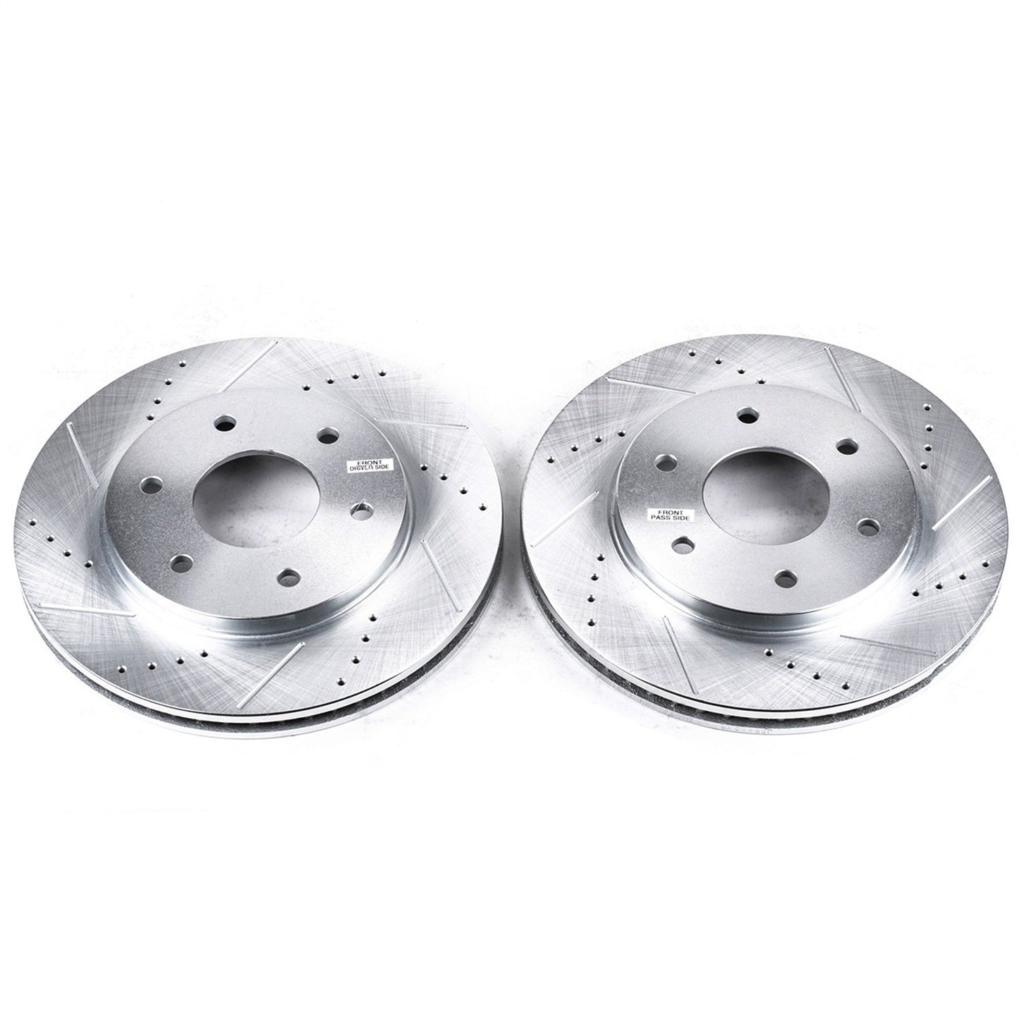 PowerStop Front Evolution Drilled & Slotted Rotors | Infiniti QX56 (04-05) (JBR993XPR)