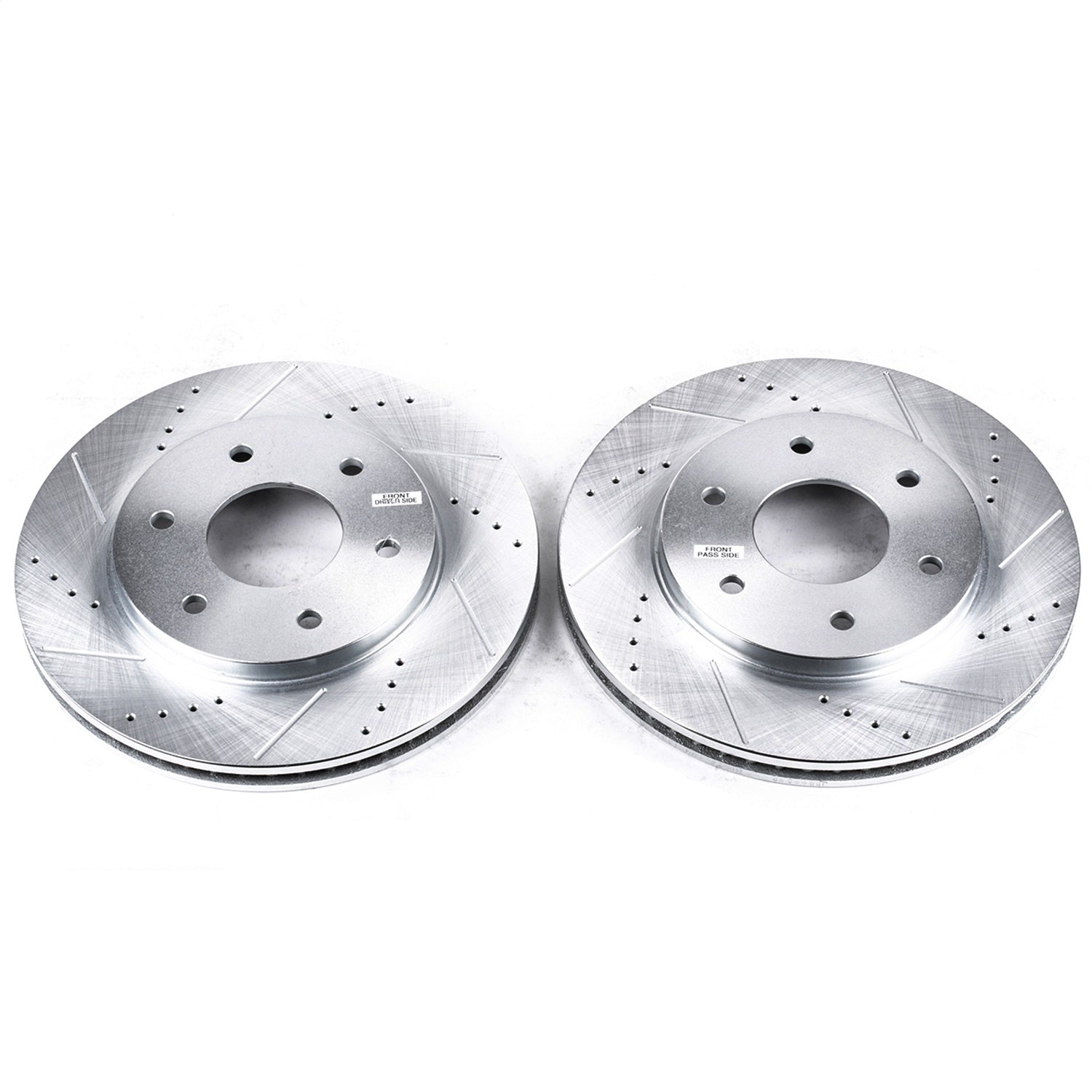PowerStop Front Evolution Drilled & Slotted Rotors | Infiniti QX56 (04-05) (JBR993XPR)
