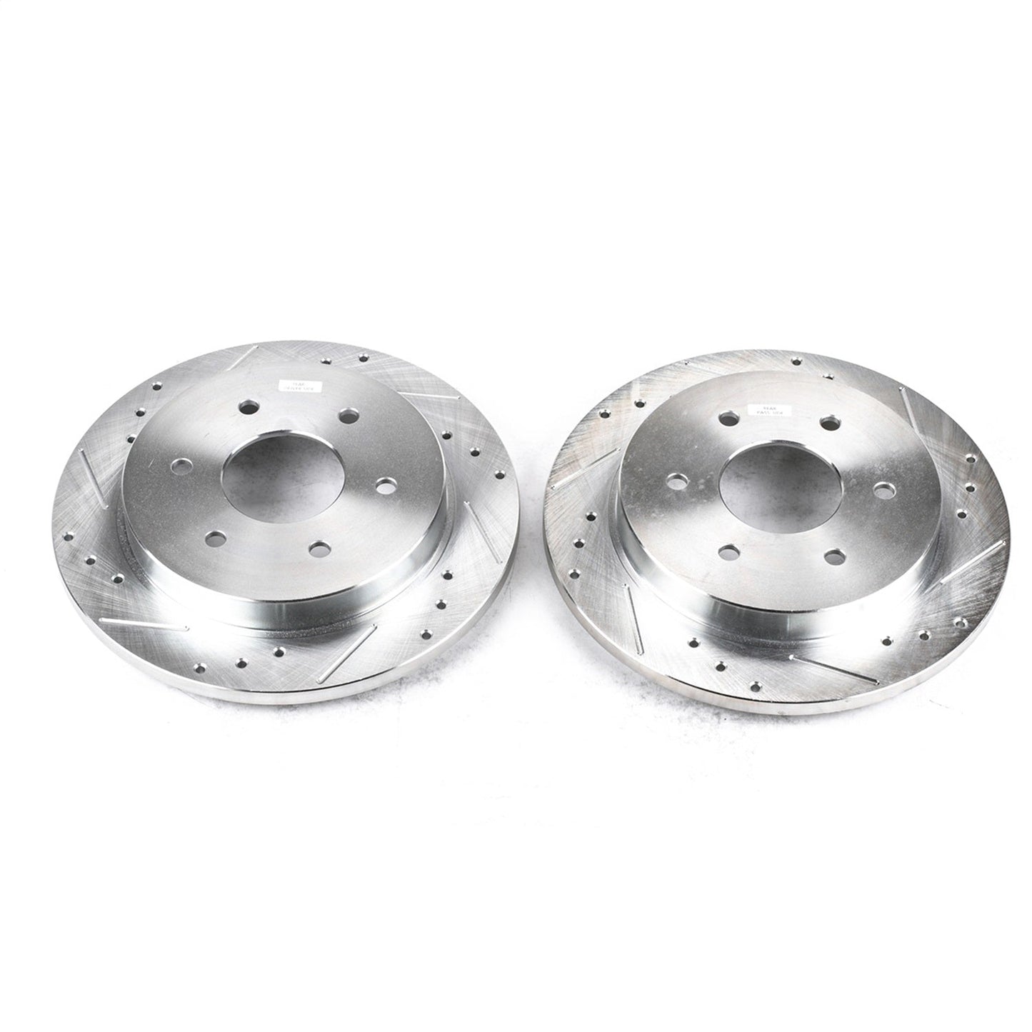 PowerStop Rear Evolution Drilled & Slotted Rotors | Infiniti QX56 (04-10) (JBR994XPR)