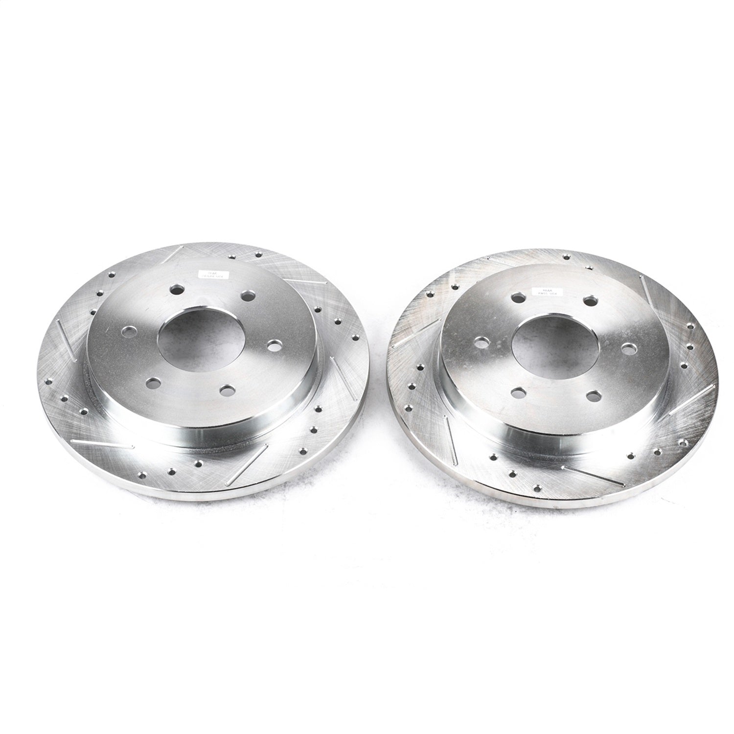 PowerStop Rear Evolution Drilled & Slotted Rotors | Infiniti QX56 (04-10) (JBR994XPR)