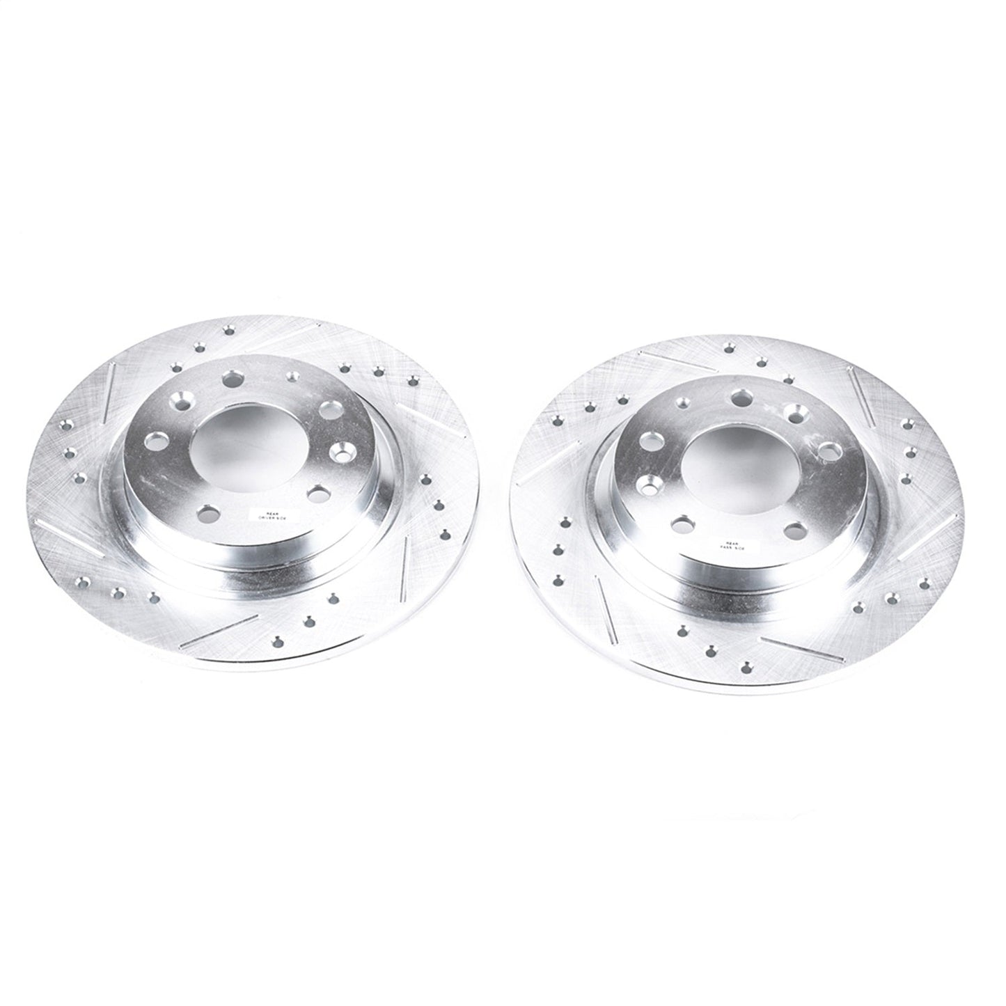 PowerStop Rear Evolution Drilled & Slotted Rotors - Pair | Ford Fusion (06-12) (JBR999XPR)