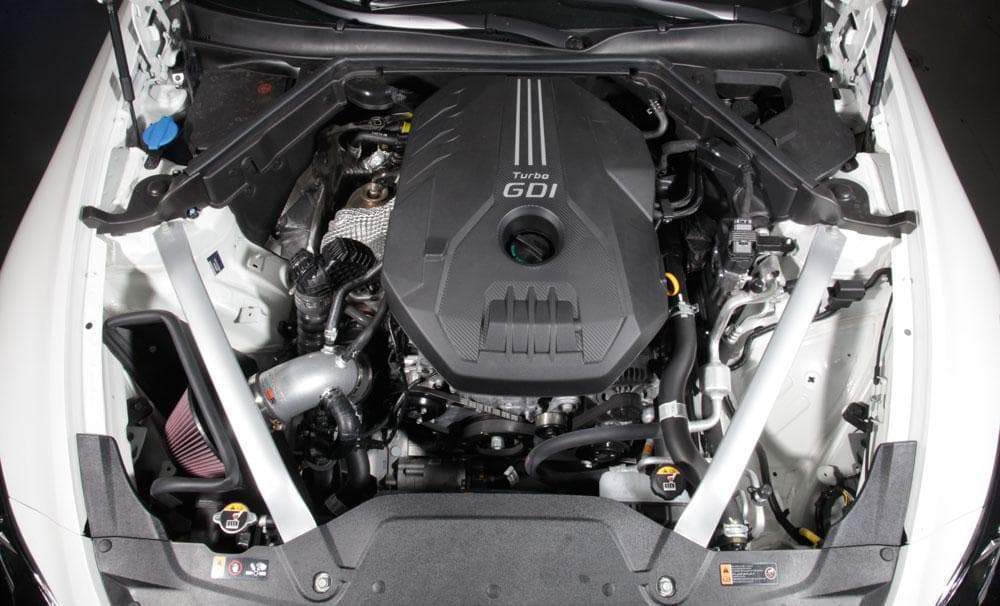 K&N Typhoon Air Intake System | 2018-2021 Kia Stinger 2.0T (69-5320TS)
