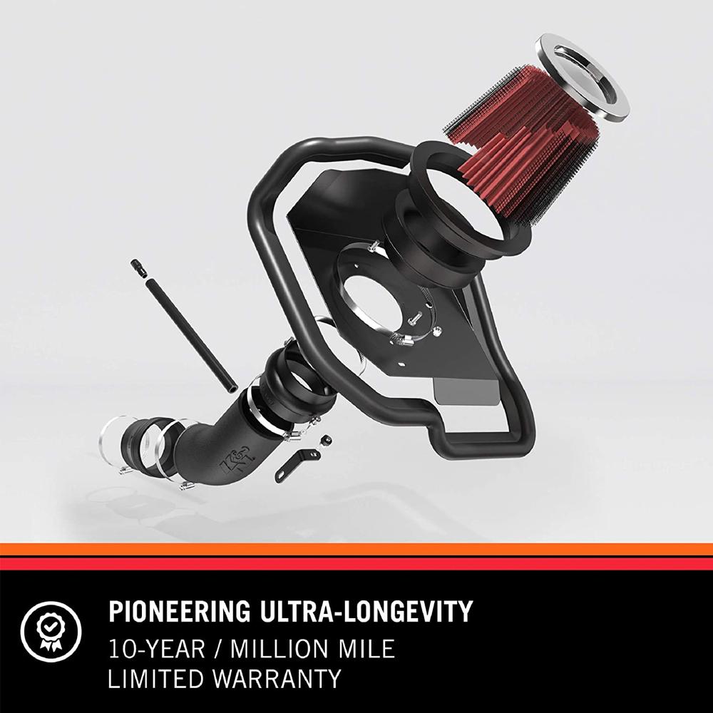 K&N Typhoon Air Intake System | 2003-2006 Infiniti G35 3.5L (69-7080-1TS)