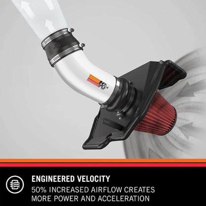 K&N Typhoon Air Intake System | 2003-2006 Infiniti G35 3.5L (69-7080-1TS)