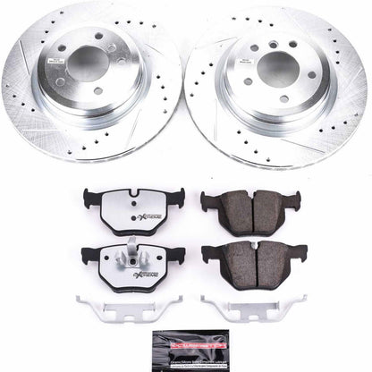 PowerStop Rear Z26 Street Warrior Brake Kit | BMW 330i (2006) (K045-26)