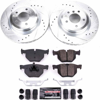 PowerStop Rear Z23 Evolution Sport Brake Kit | BMW 330i (2006) (K045)