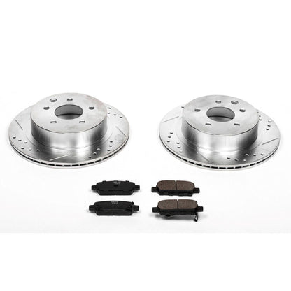 PowerStop Rear Z23 Evolution Sport Brake Kit | Infiniti G35 (03-05) (K103)