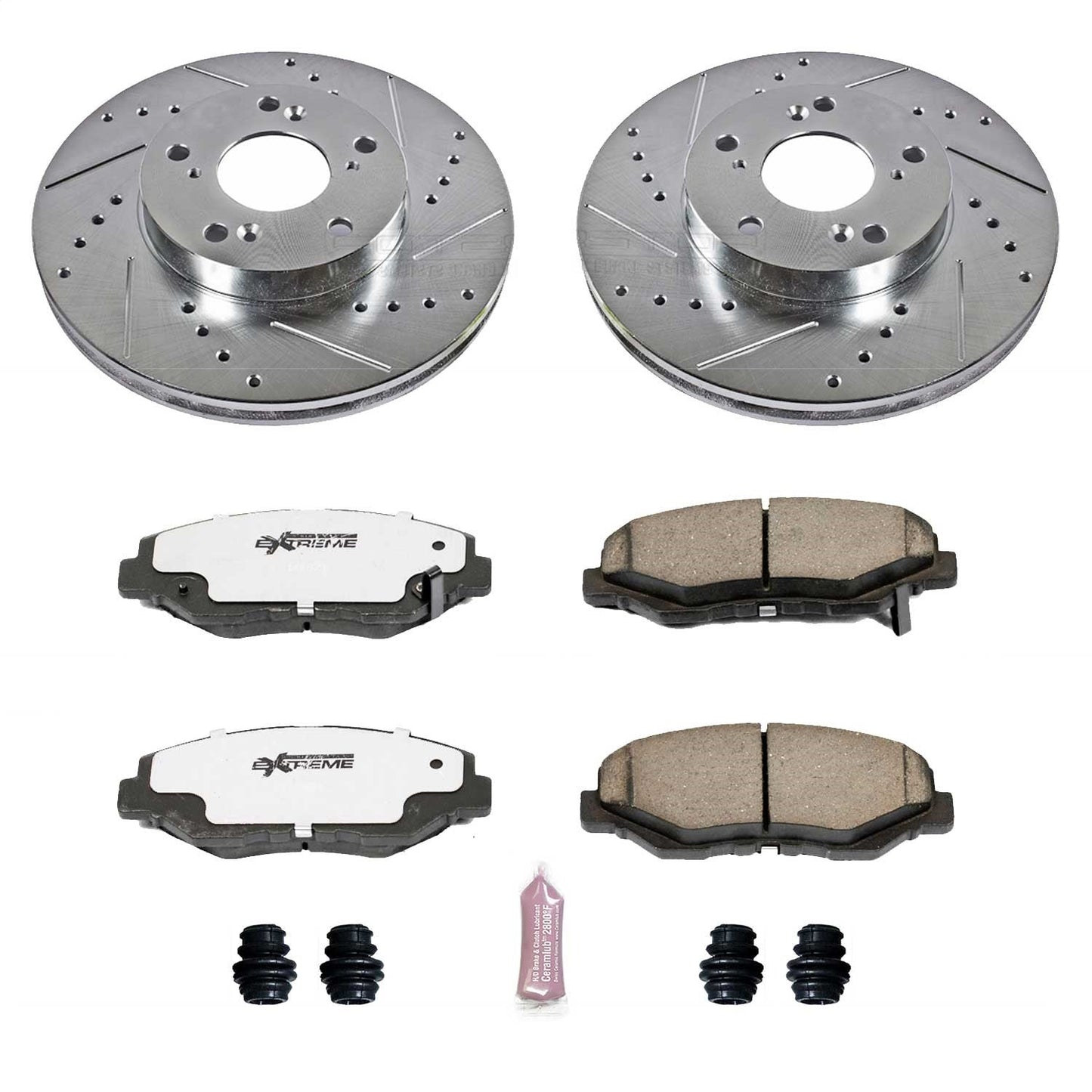 PowerStop Front Z26 Street Warrior Brake Kit | Acura ILX (14-15) (K1043-26)