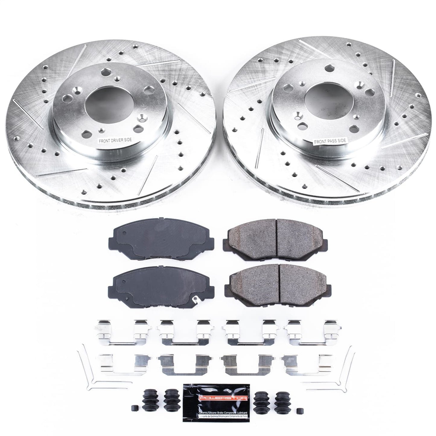 PowerStop Z23 Evolution Sport Front Brake Kit | Acura ILX (14-15) (K1043)