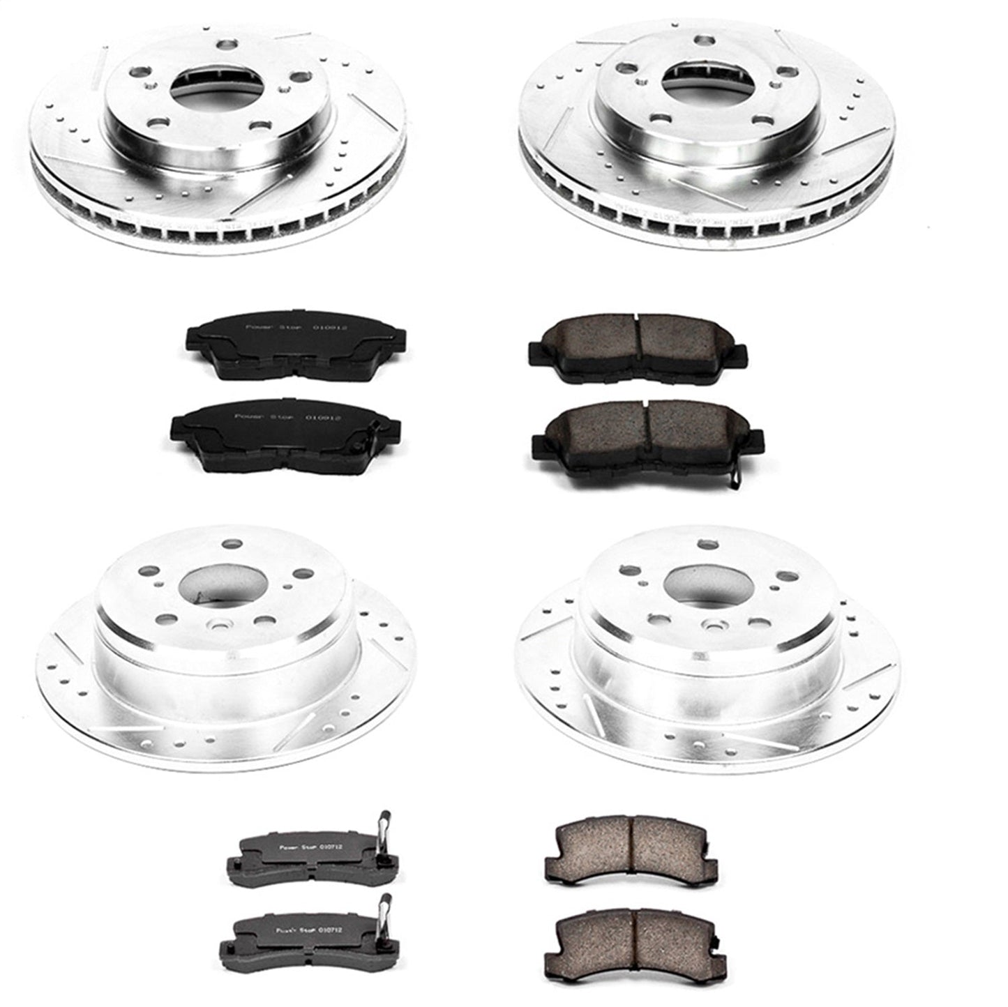 PowerStop Front & Rear Z23 Evolution Sport Brake Kit | Toyota Camry (92-96) (K1053)