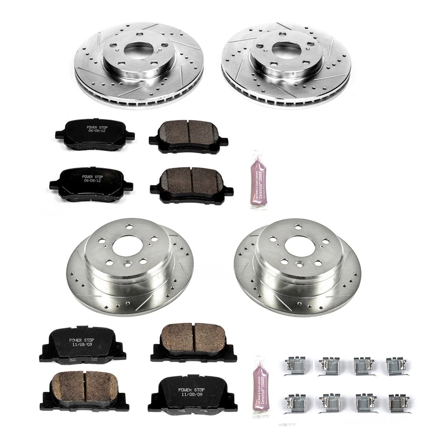PowerStop Front & Rear Z23 Evolution Sport Brake Kit | Lexus ES300 (00-01) (K1061)