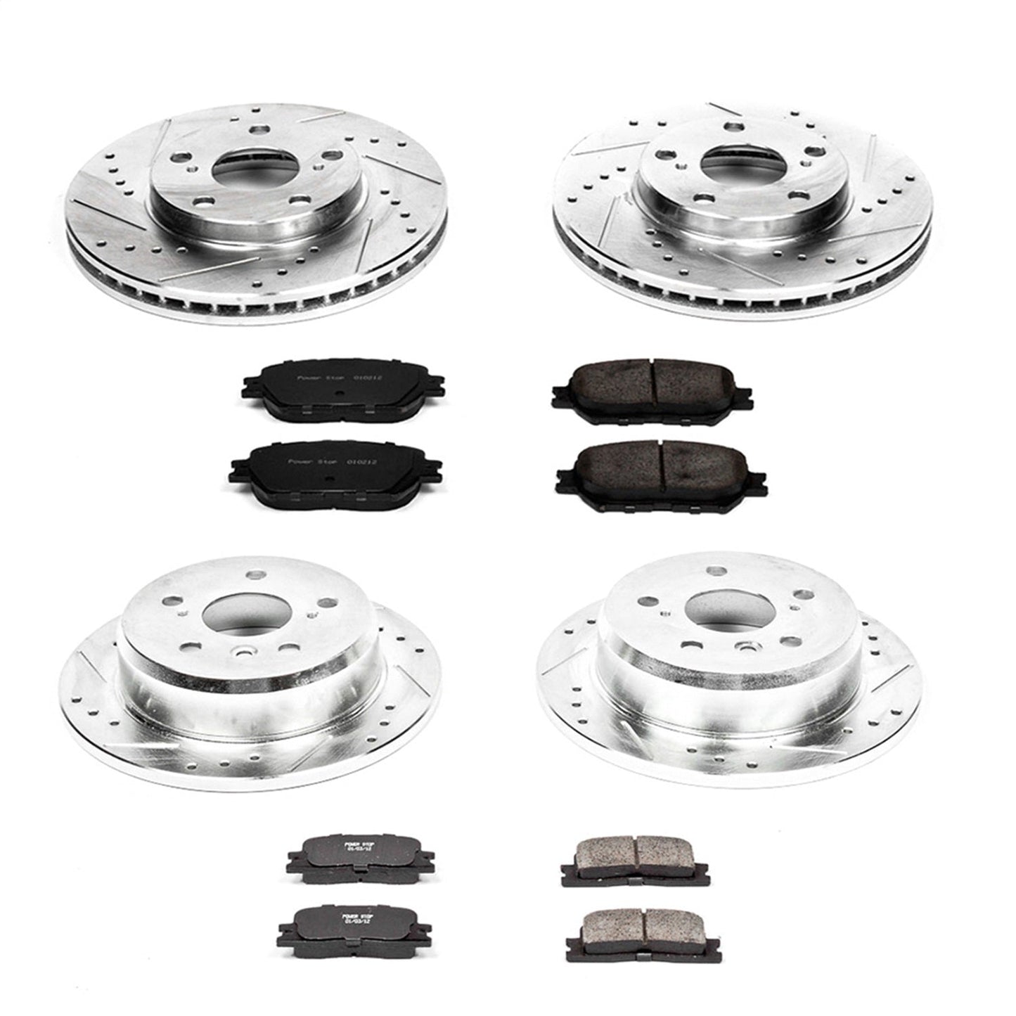 PowerStop Front & Rear Z23 Evolution Sport Brake Kit | Toyota Camry (02-06) (K1066)