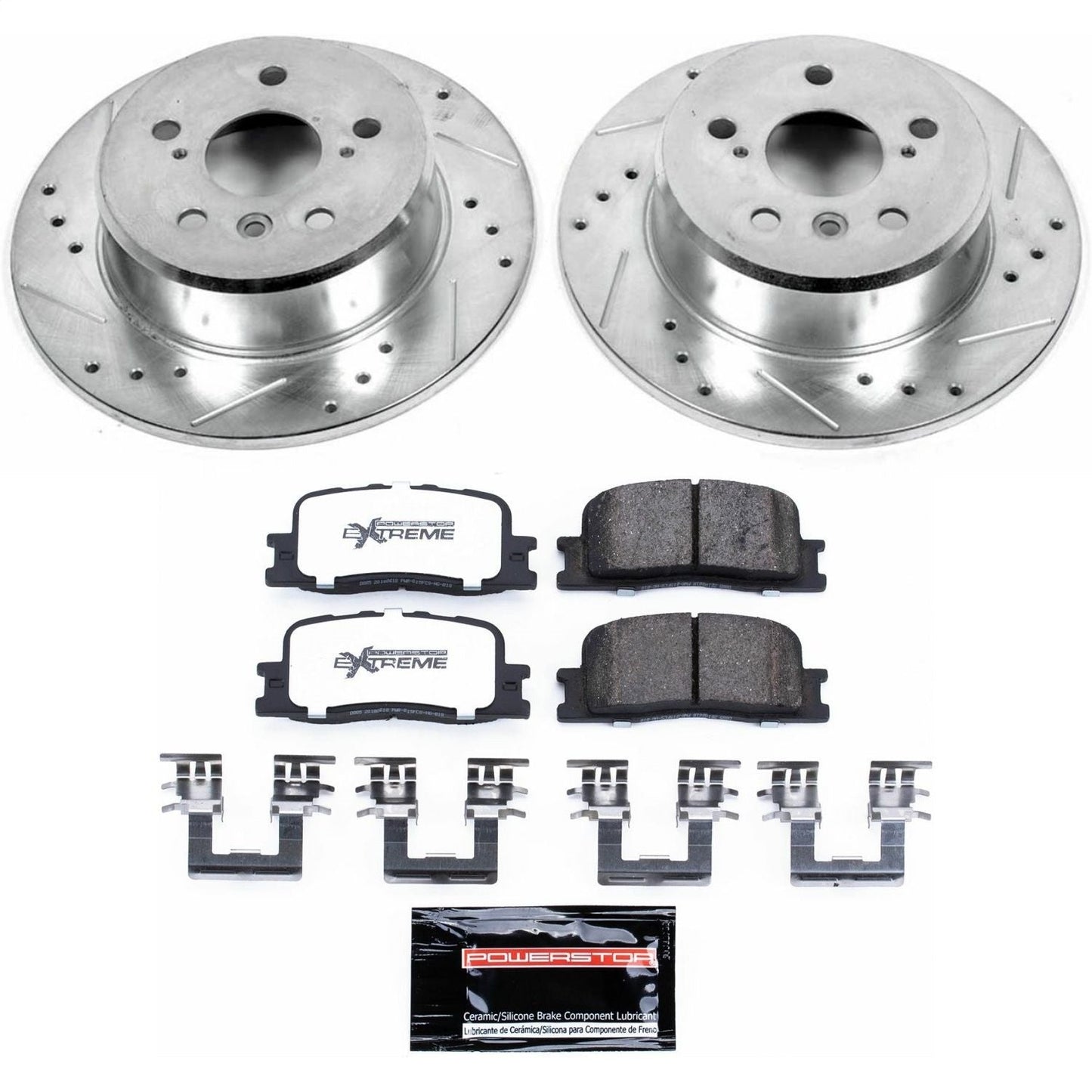 PowerStop Rear Z36 Truck & Tow Brake Kit | Toyota Highlander (01-03) (K1069-36)