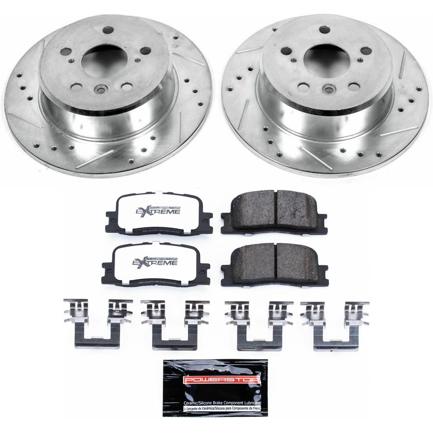 PowerStop Rear Z36 Truck & Tow Brake Kit | Toyota Highlander (01-03) (K1069-36)